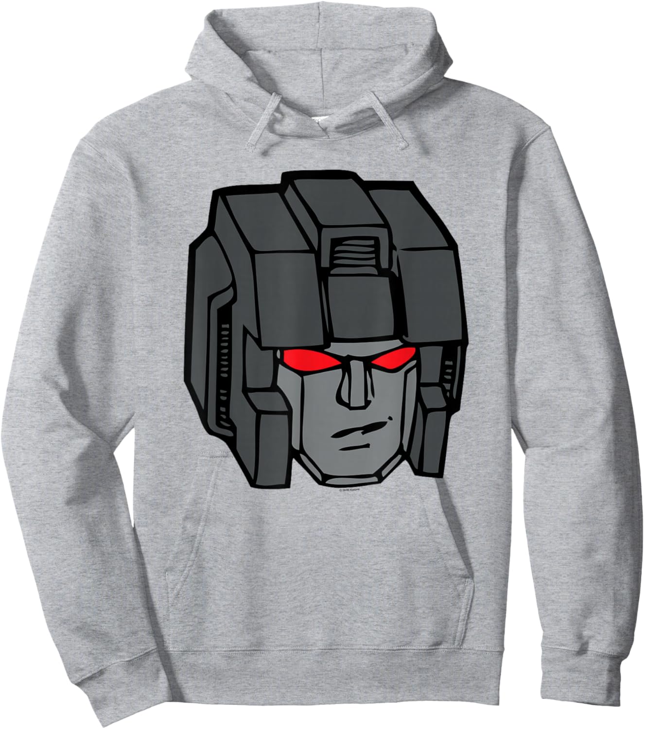 Transformers Starscream Head Hoodie - Hoodie | Ash