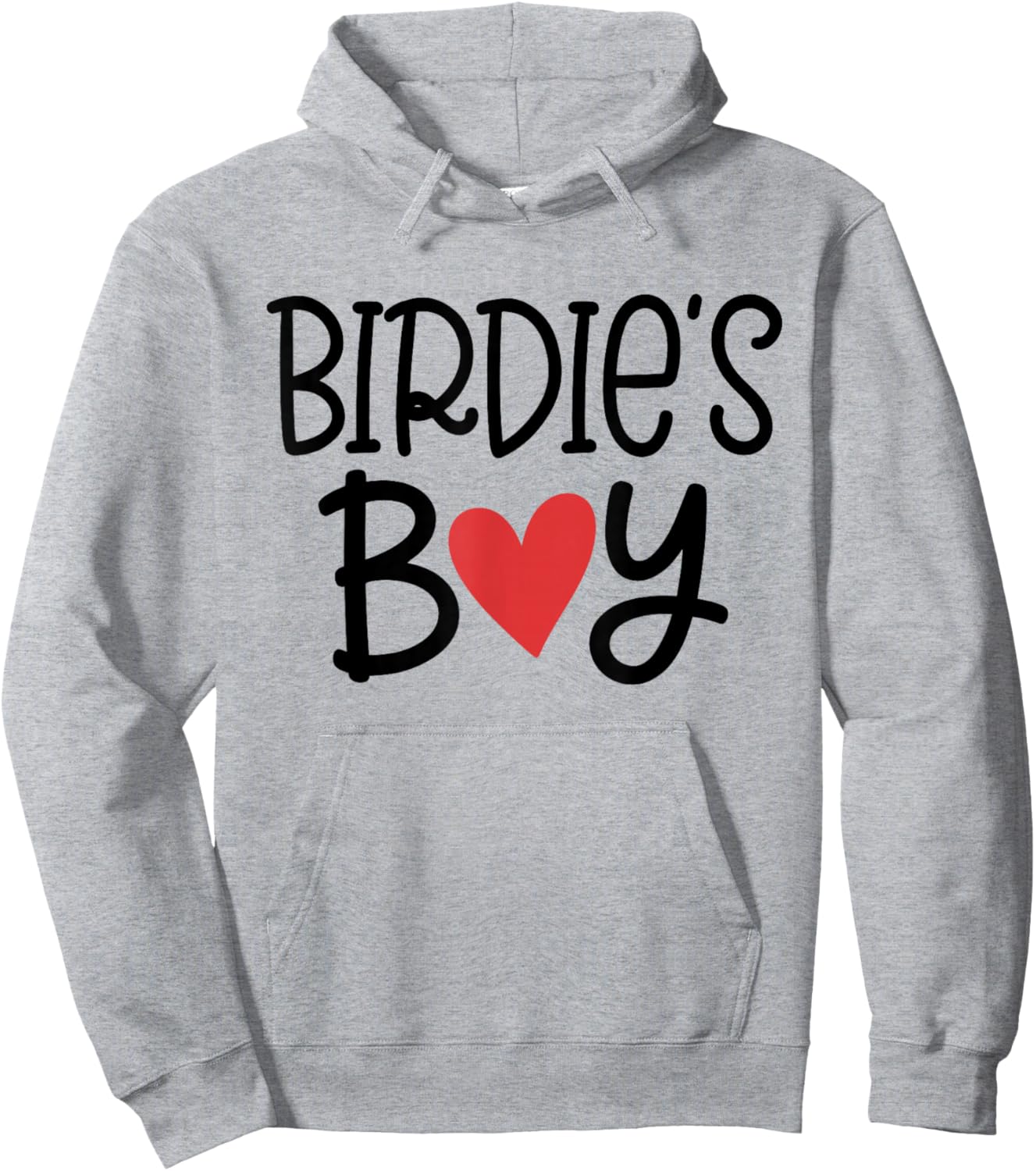 Birdie’S Boy Favorite Child Grandma Funny Mothers Day Hoodie - Hoodie | Ash