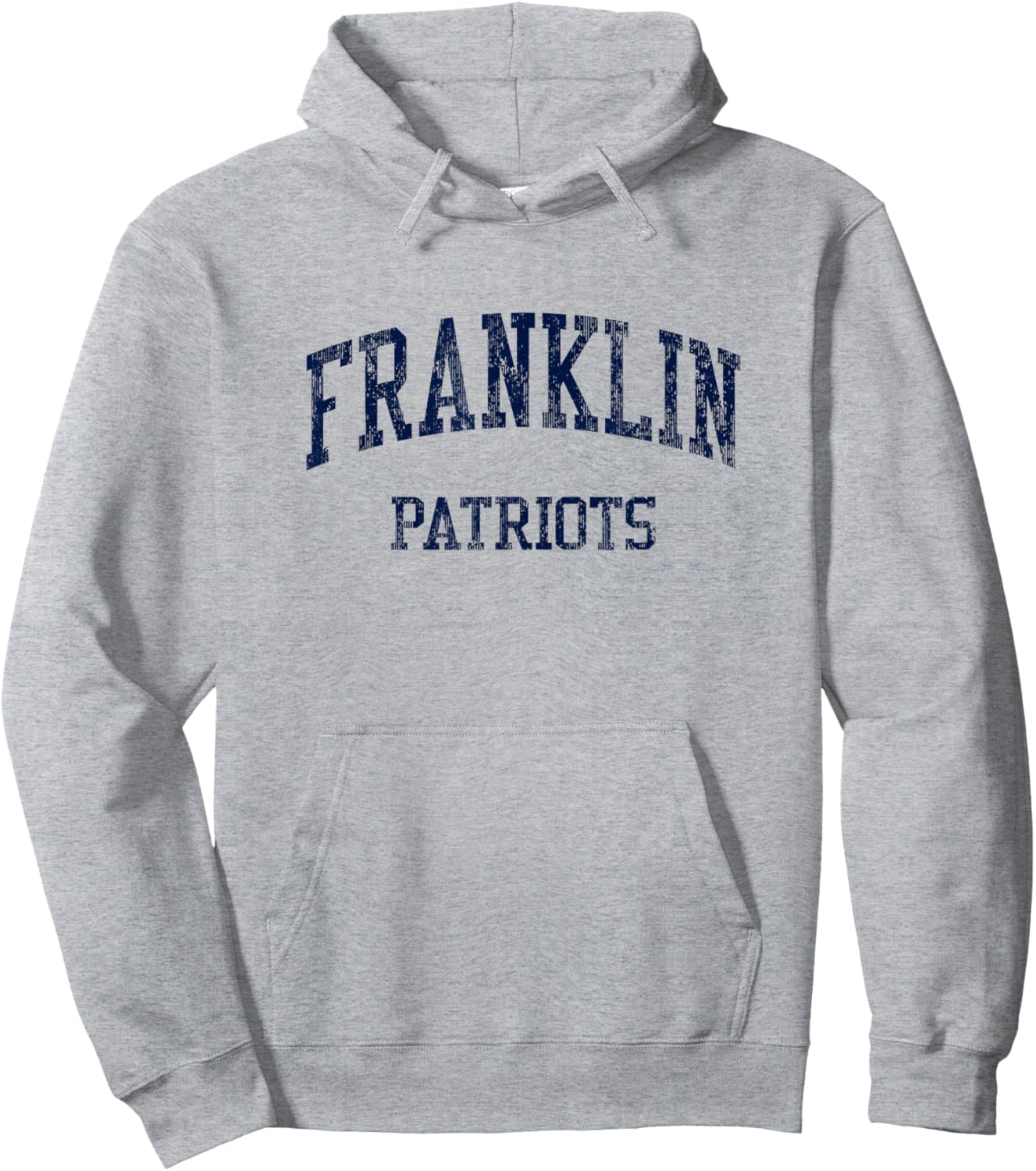Franklin High School HS Livonia MI Vintage Sports Hoodie - Hoodie | Ash