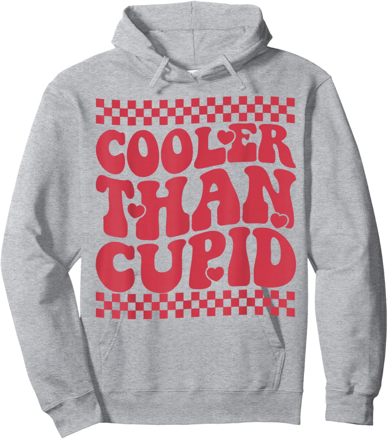 Cooler Than Cupid Cute Valentine's Day Kids Boys Girls Hoodie - Hoodie | Ash