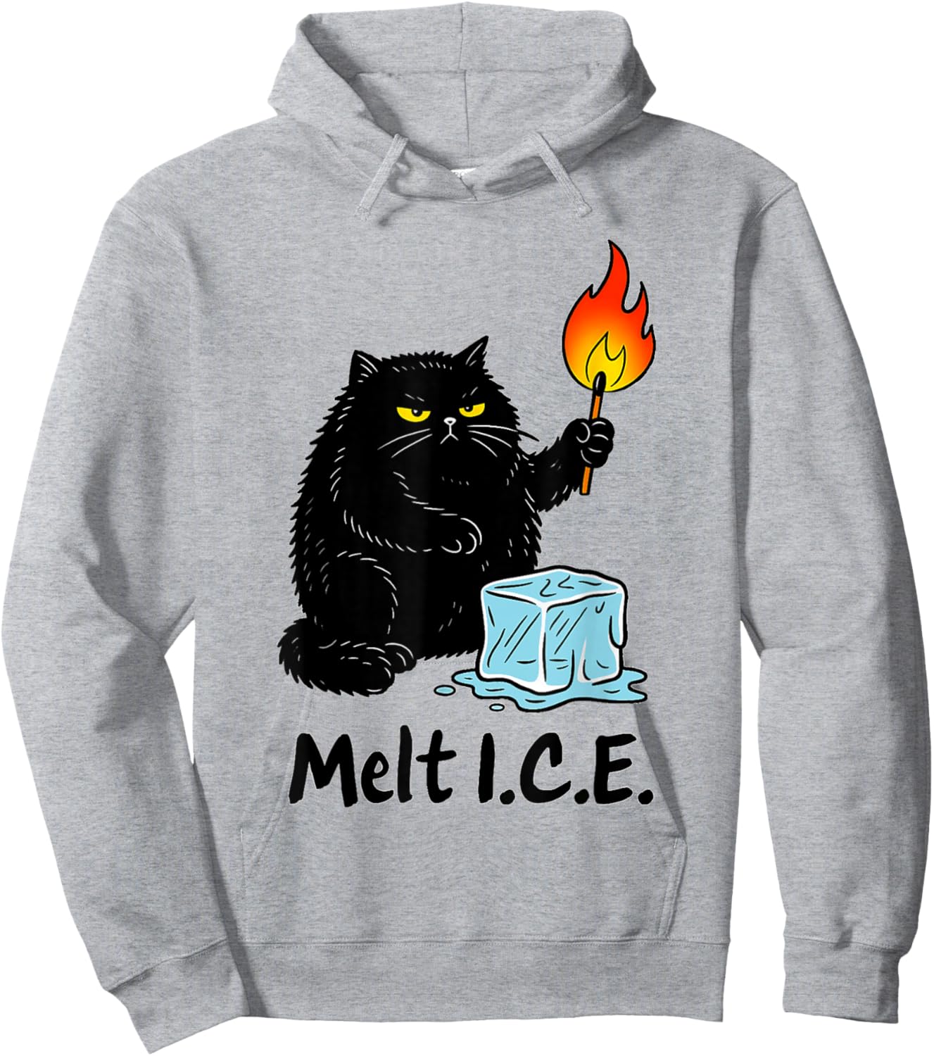 Melt ICE Hoodie - Hoodie | Ash