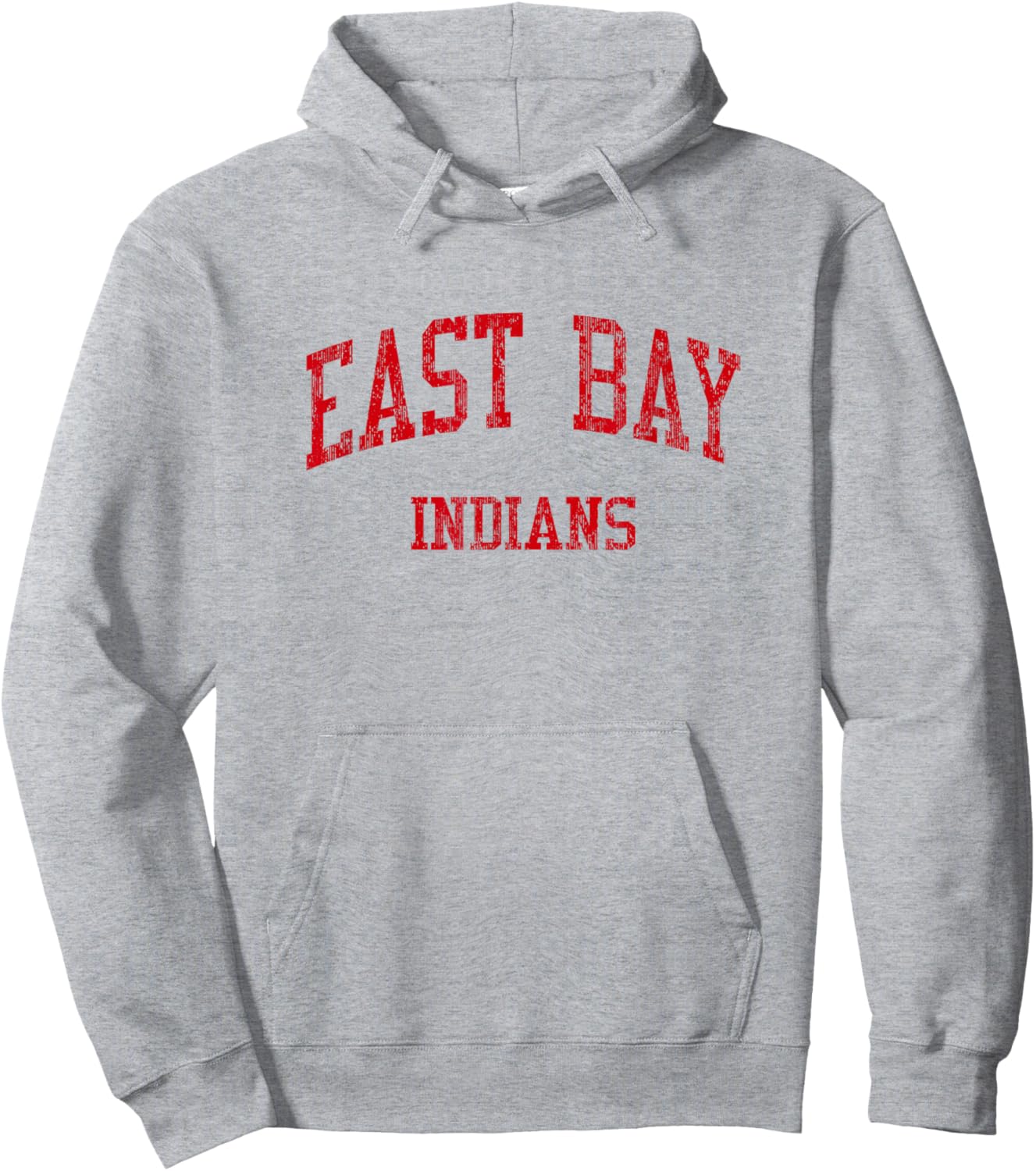 East Bay High School HS Gibsonton FL Vintage Sports Hoodie - Hoodie | Ash