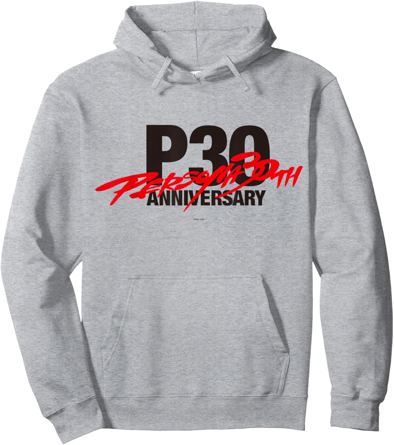 Persona 30th Anniversary Black Logo ATLUS Hoodie - Hoodie | Ash