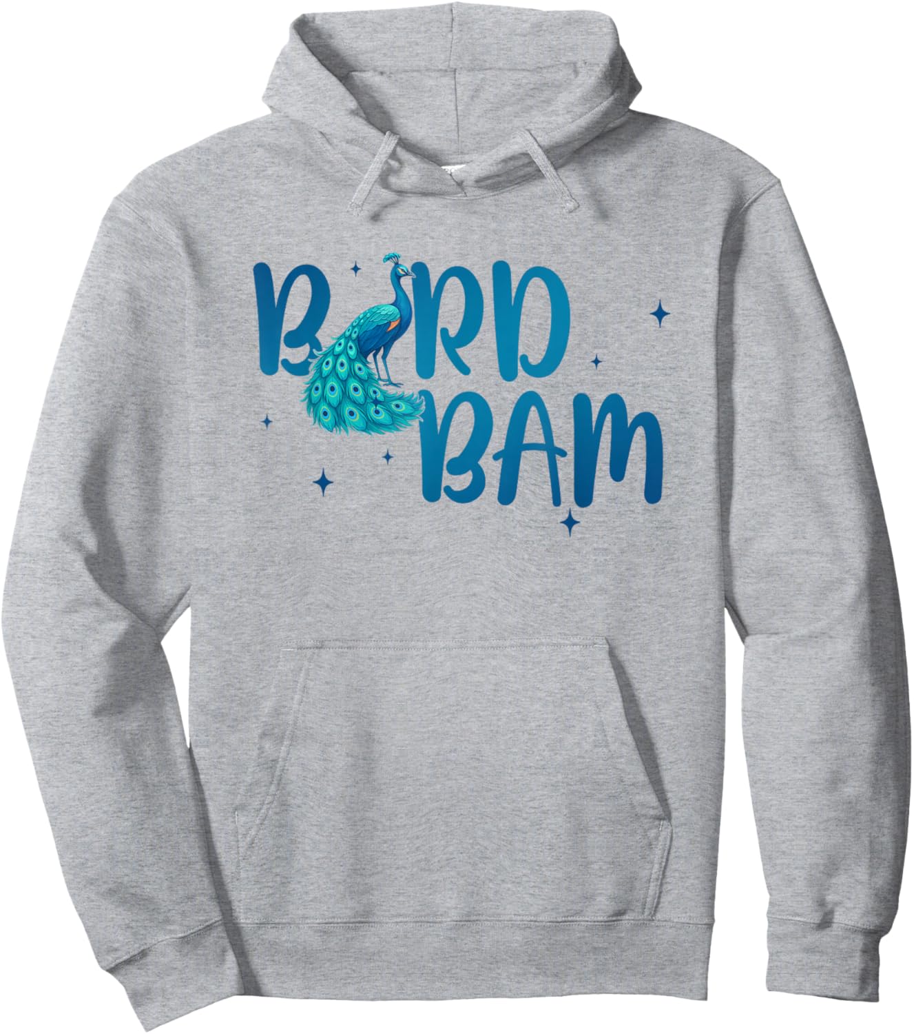 Mahjong Player Peacock Lover Bird Bam Chinese Game Tile Hoodie - Hoodie | Ash