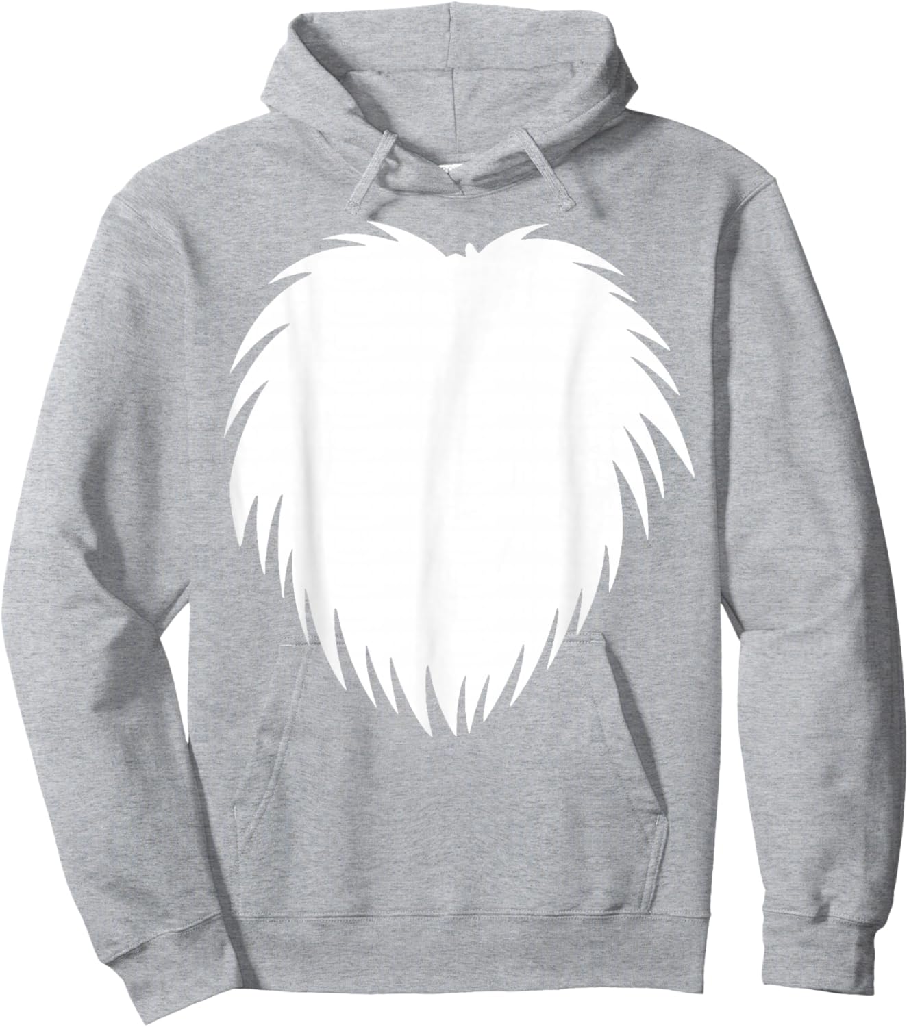 Fox Chest Shirt Adult Men Women Kids Fox Costume Hoodie - Hoodie | Ash