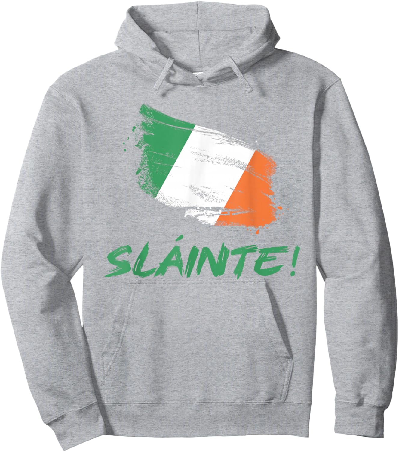Sláinte! Classic Irish Heritage St. Patrick's Day Party Hoodie - Hoodie | Ash