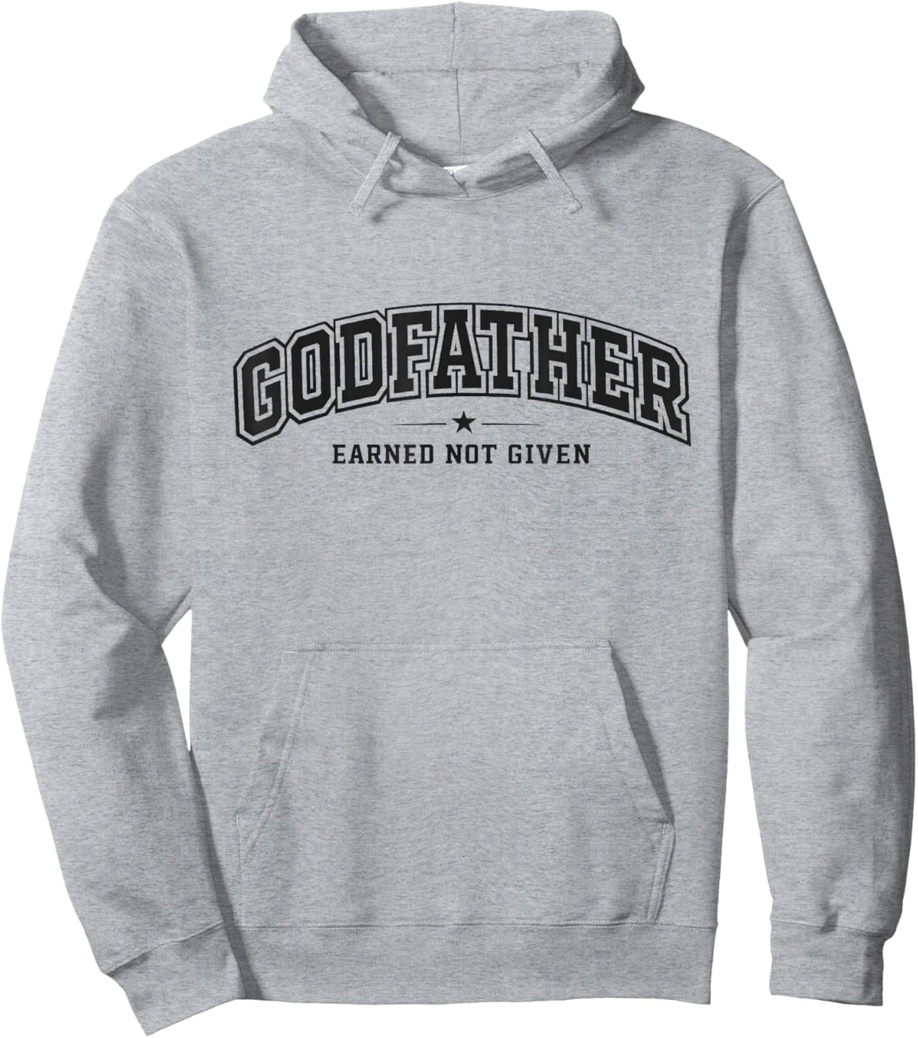 Awesome Godfather 2026 Apparel | Gifts for New Godfather Hoodie - Hoodie | Ash