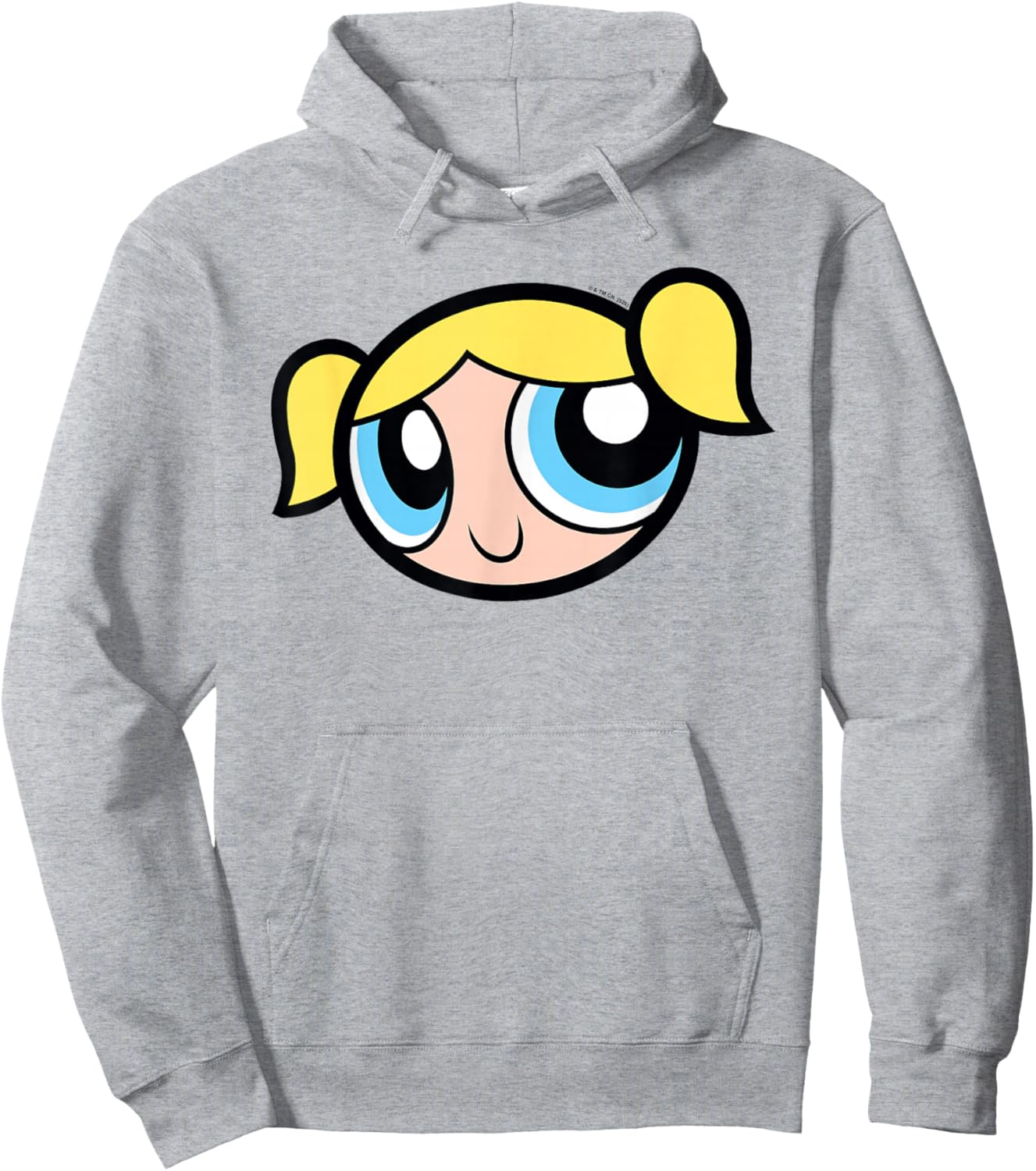 Powerpuff Girls Bubbles Portrait Easy Costume Y2K Cartoon Hoodie - Hoodie | Ash
