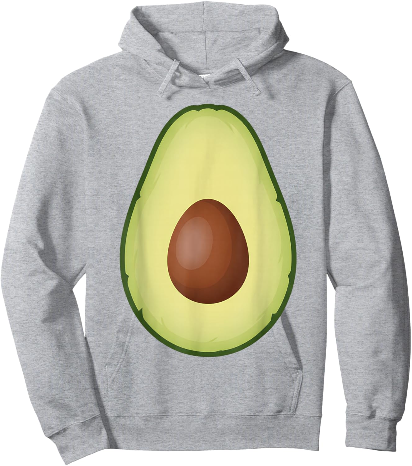 Avocado Costume Halloween Fruit Salad Lover Hoodie - Hoodie | Ash