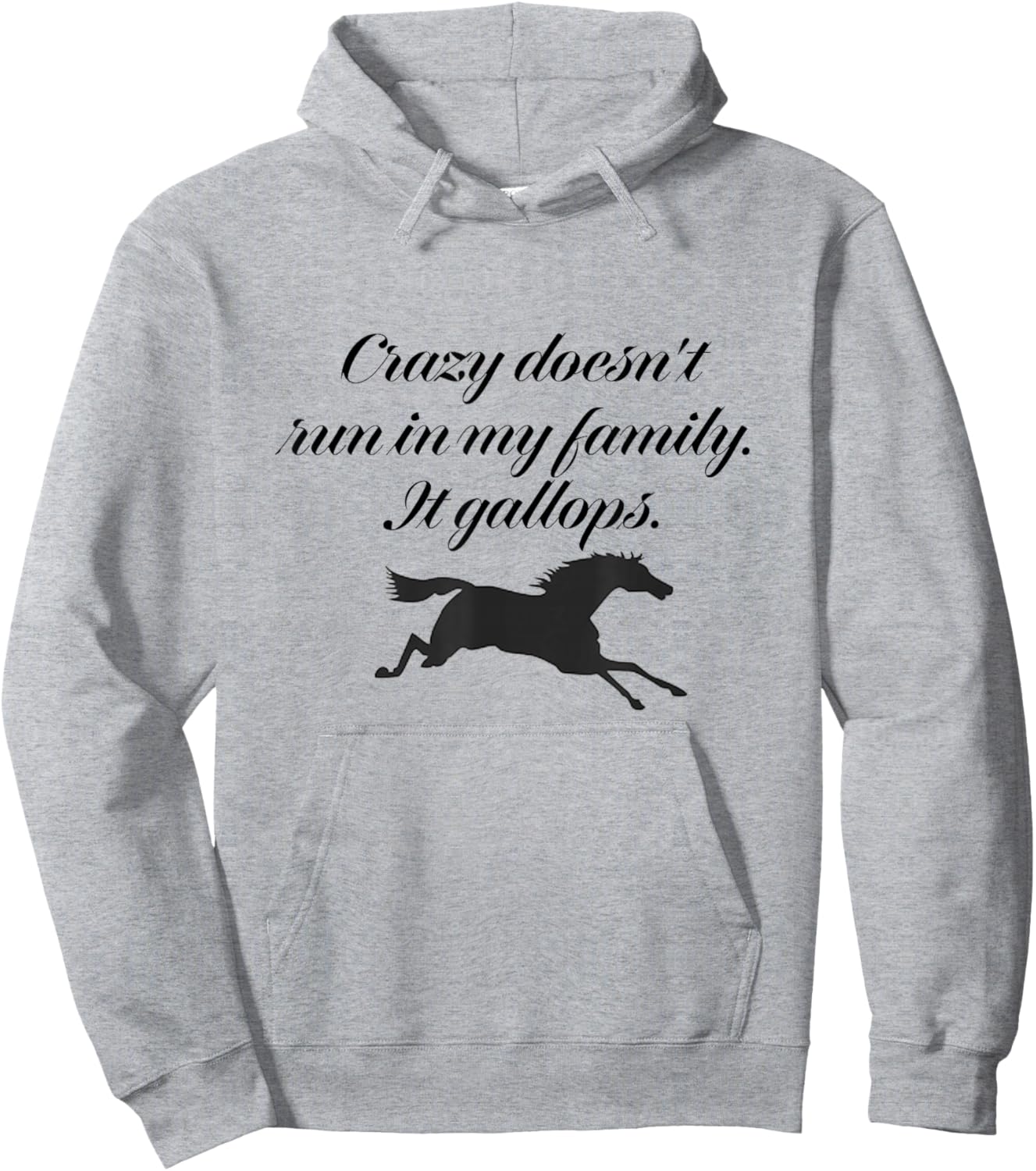 Equestrian Feral Hoodie - Hoodie | Ash