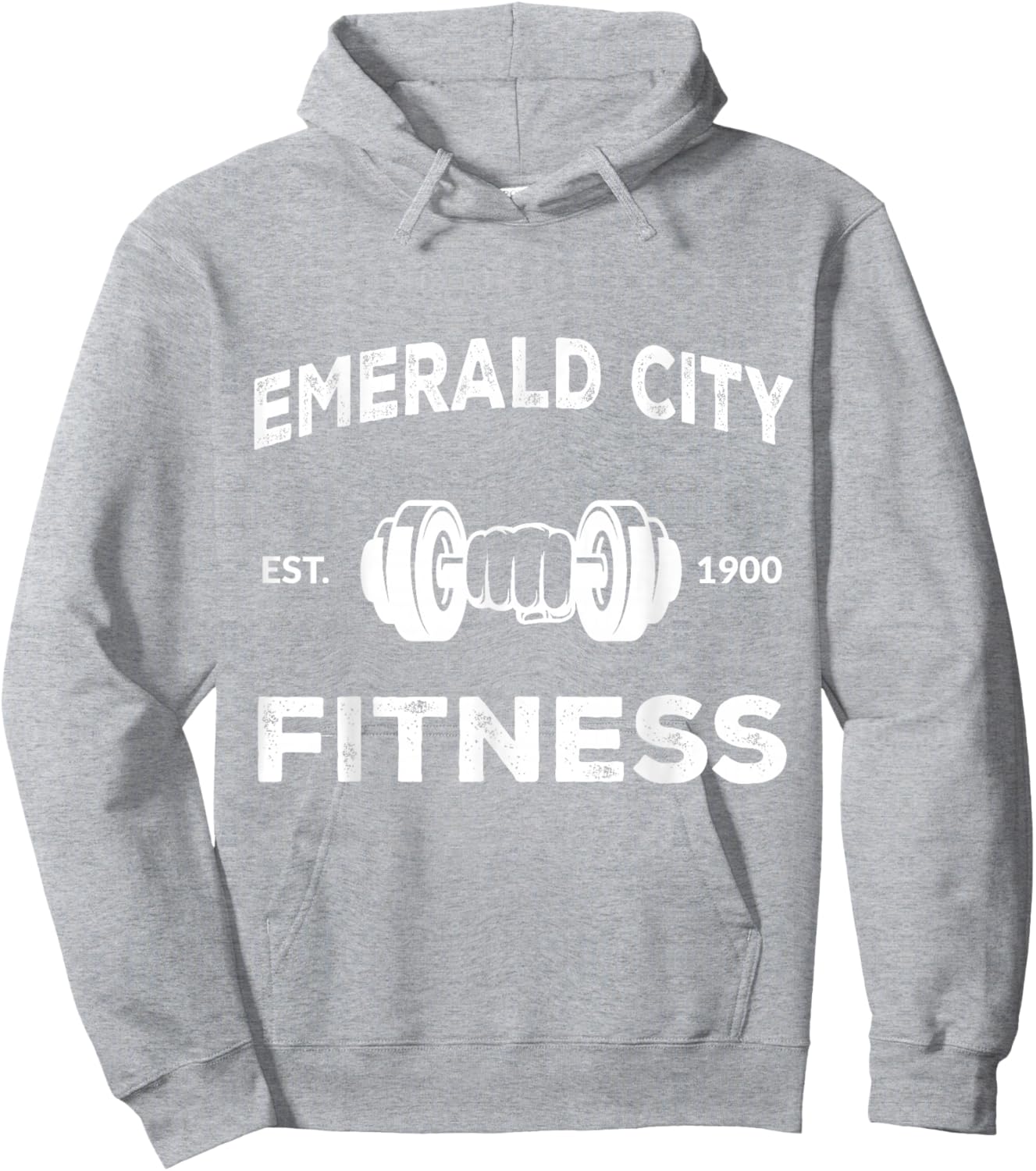 Wizard of Oz Emerald City Fitness Costume Halloween Workout Hoodie - Hoodie | Ash