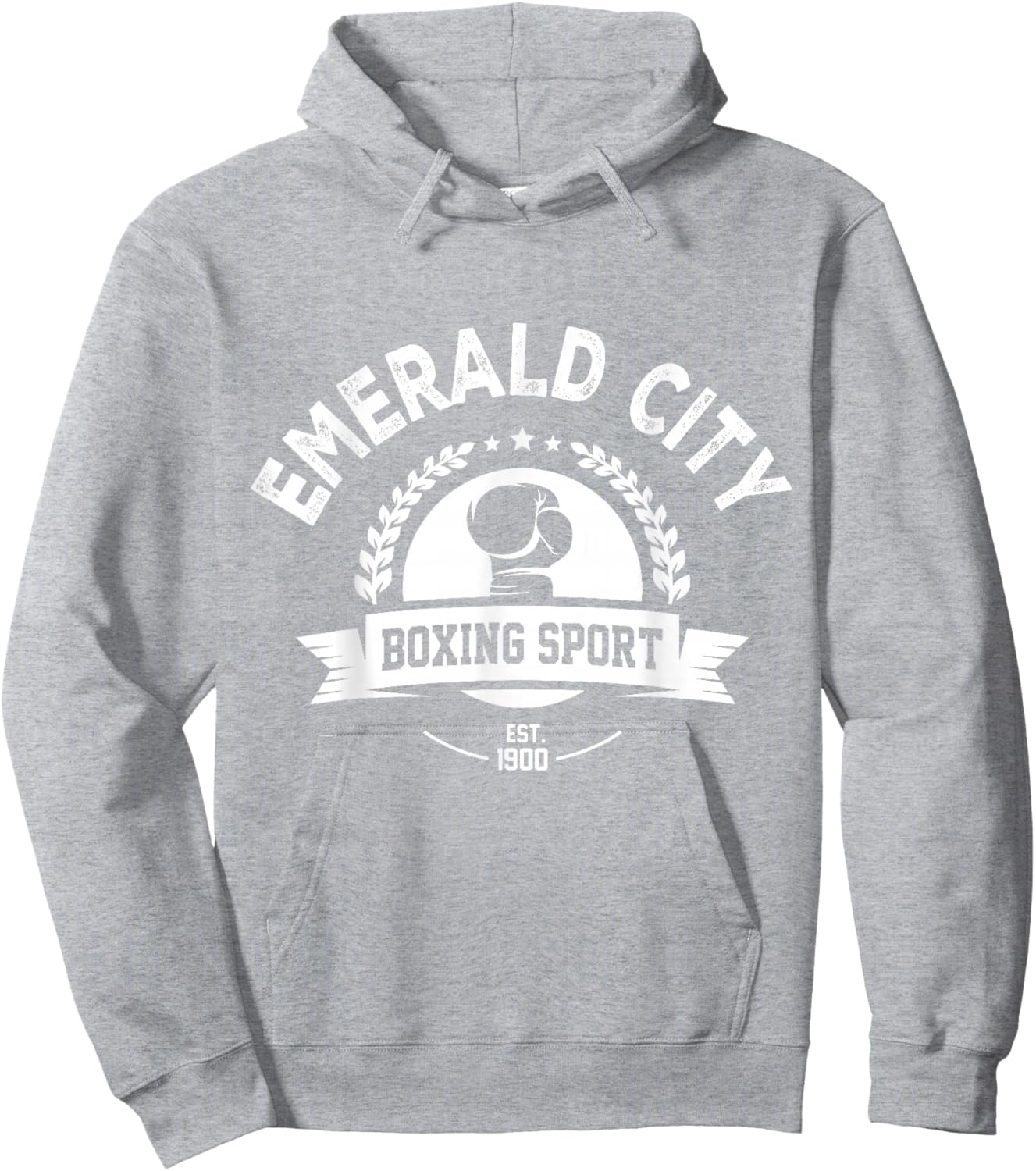 Wizard of Oz Emerald City Boxing Sport Costume Halloween Hoodie - Hoodie | Ash