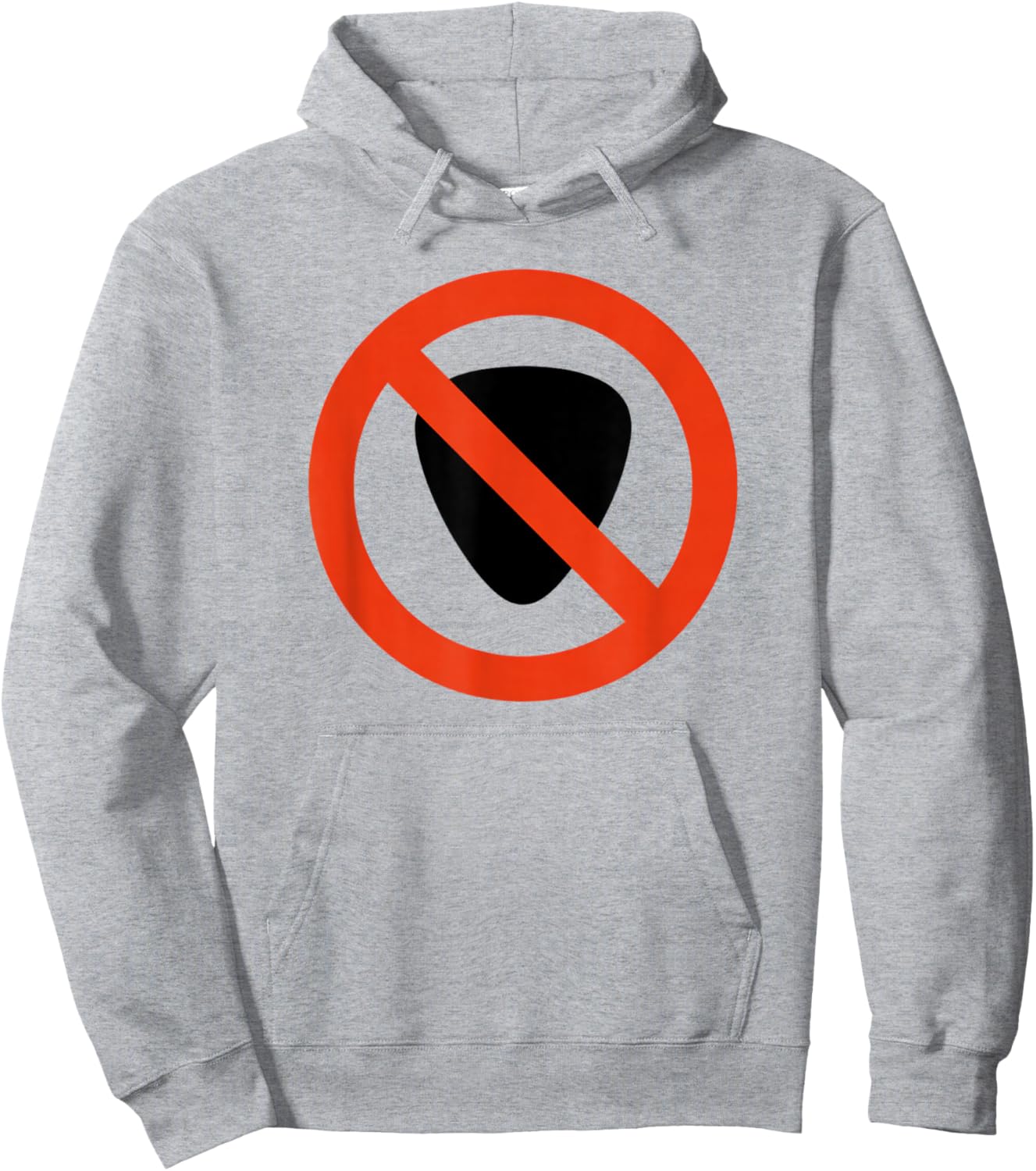 No Picks Base Guitar Player Fun Gift Hoodie - Hoodie | Ash