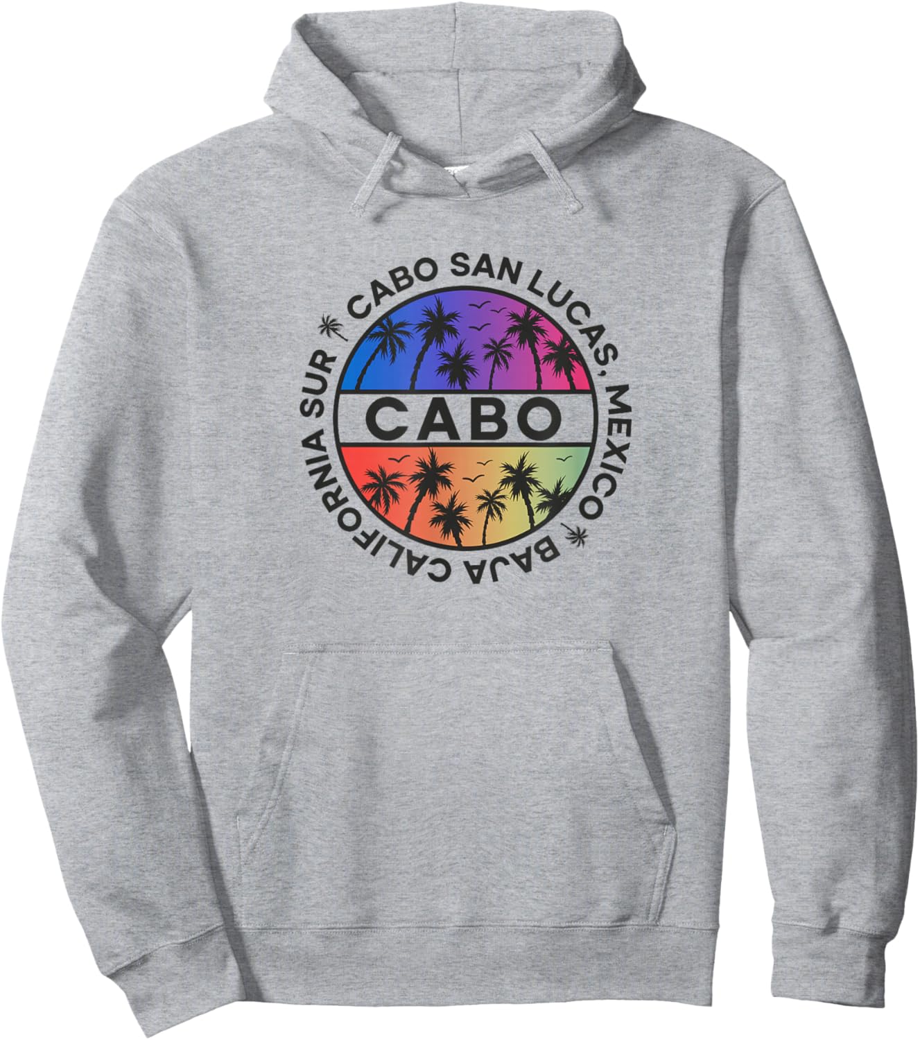 Cabo San Lucas Retro Souvenirs Hoodie - Hoodie | Ash