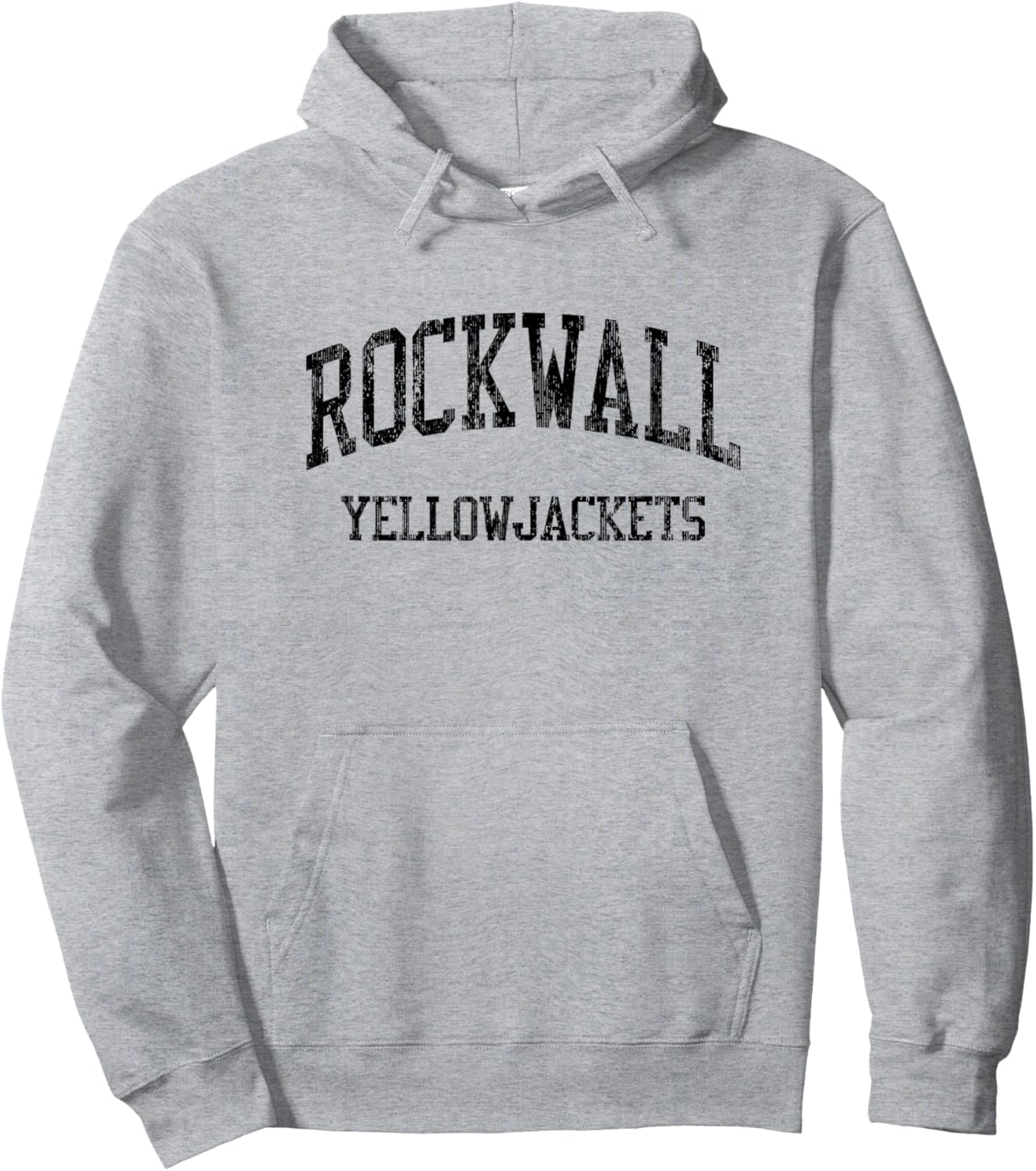 Rockwall High School HS Rockwall TX Vintage Sports Hoodie - Hoodie | Ash