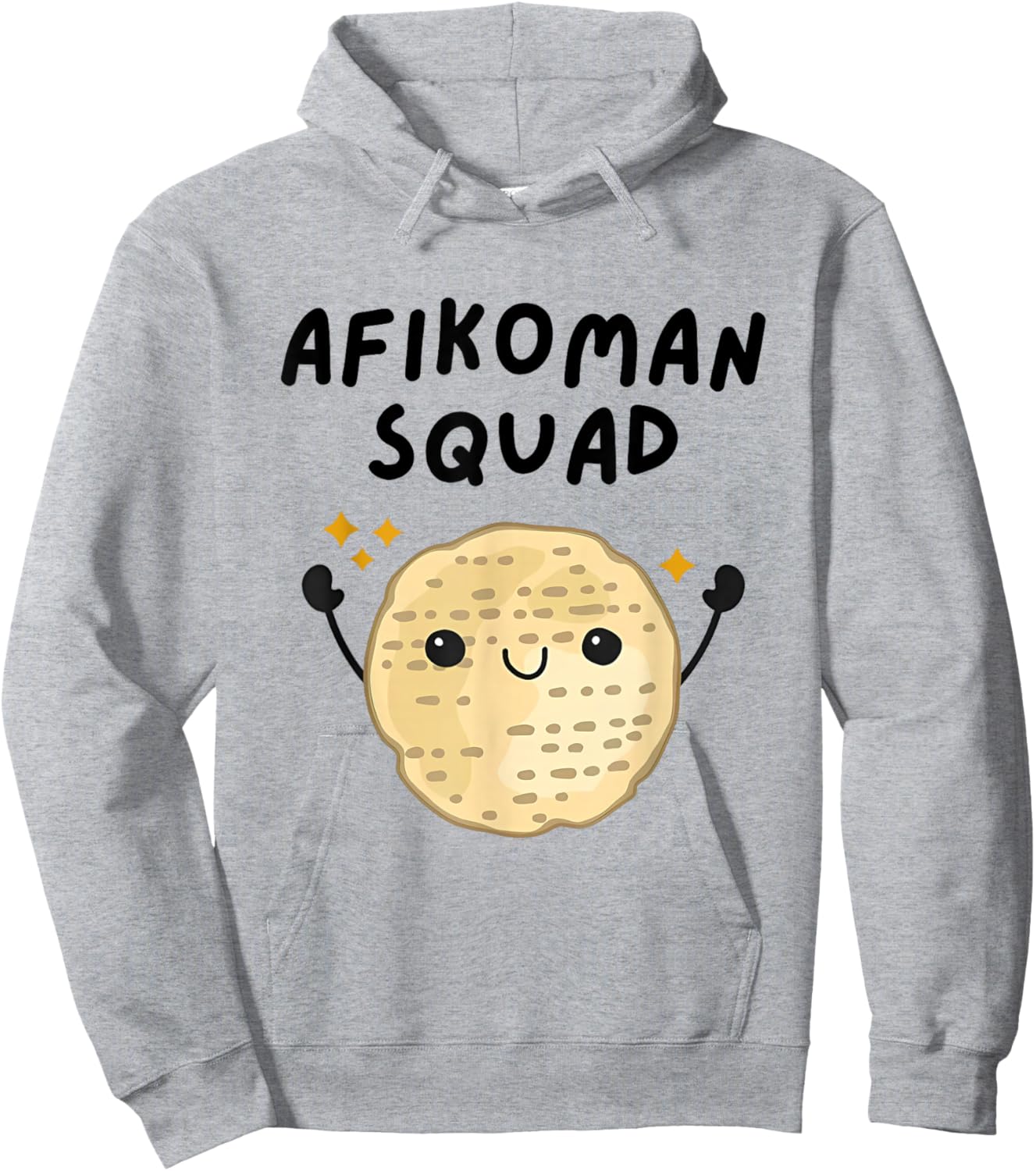 Passover Afikoman Squad Cute Pesach Toddler Kids Hoodie - Hoodie | Ash
