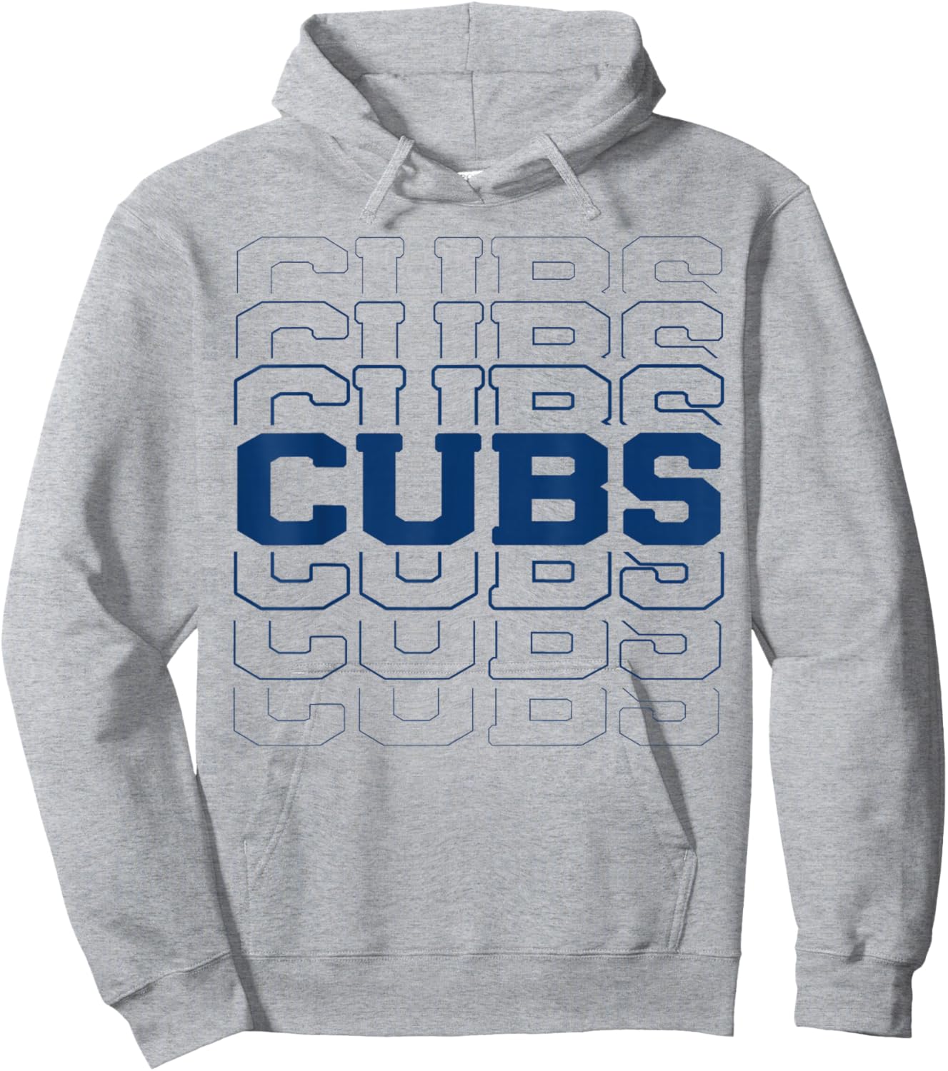White Vintage Cubs Name Retro Design Women and Kids Hoodie - Hoodie | Ash