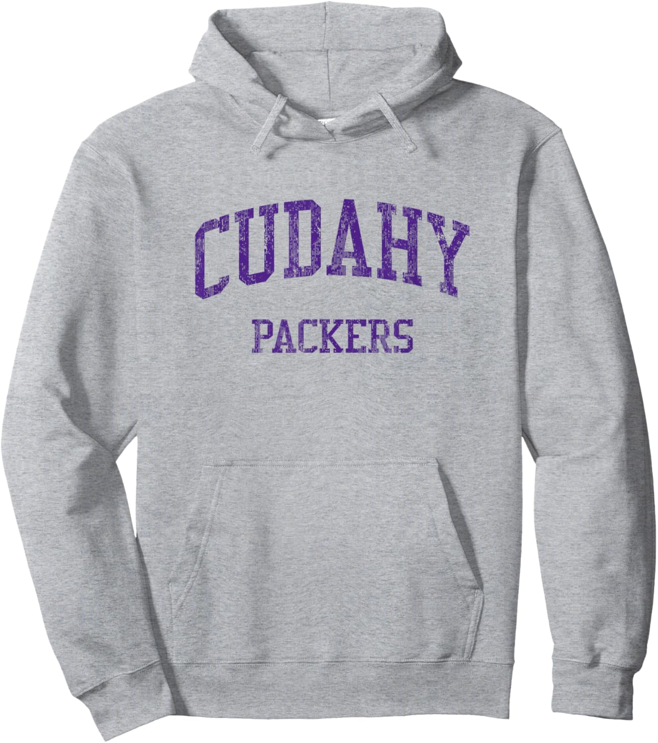 Cudahy High School HS Cudahy WI Vintage Sports Hoodie - Hoodie | Ash