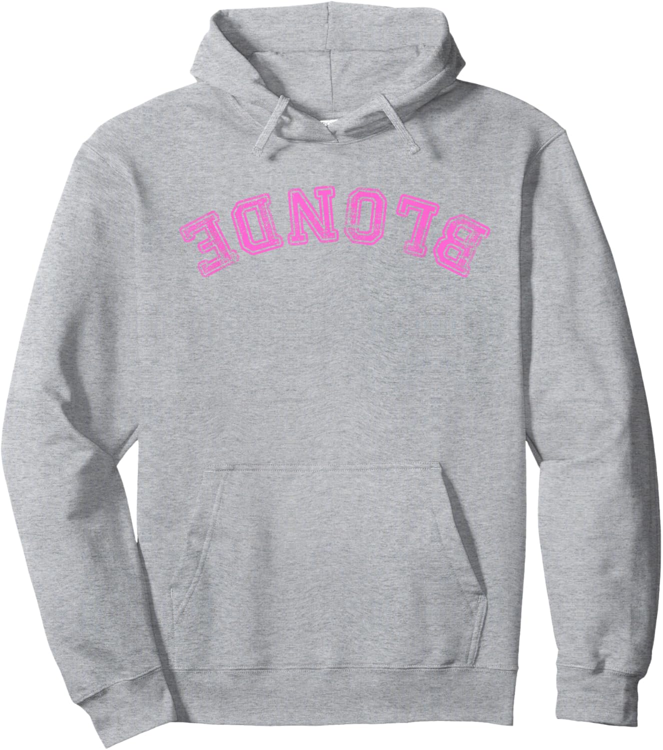 Dumb Blonde Smart Funny Saying Sarcastic Blonde Women Color Hoodie - Hoodie | Ash