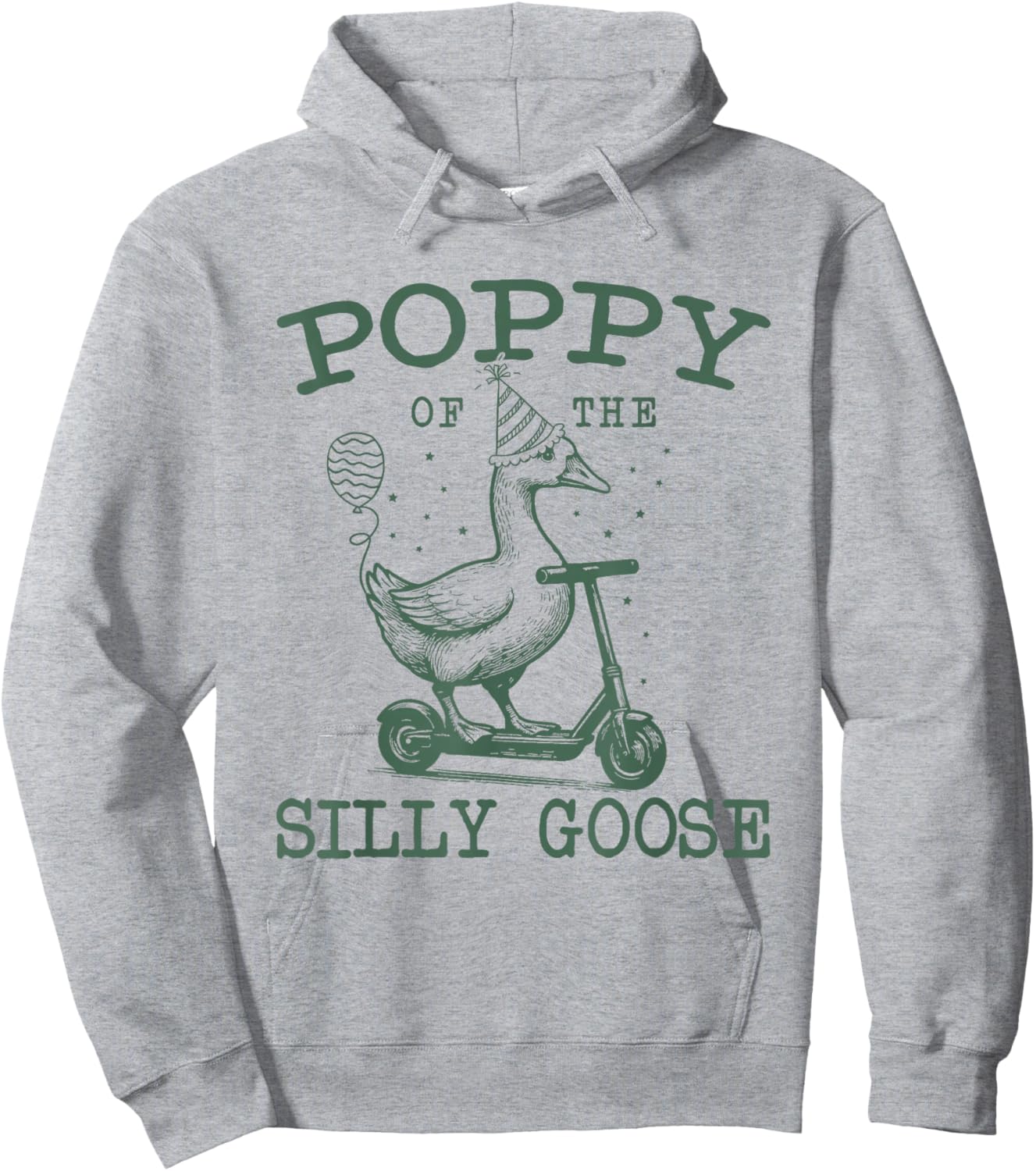 Poppy of The Silly Goose First Birthday Family Matching Hoodie - Hoodie | Ash