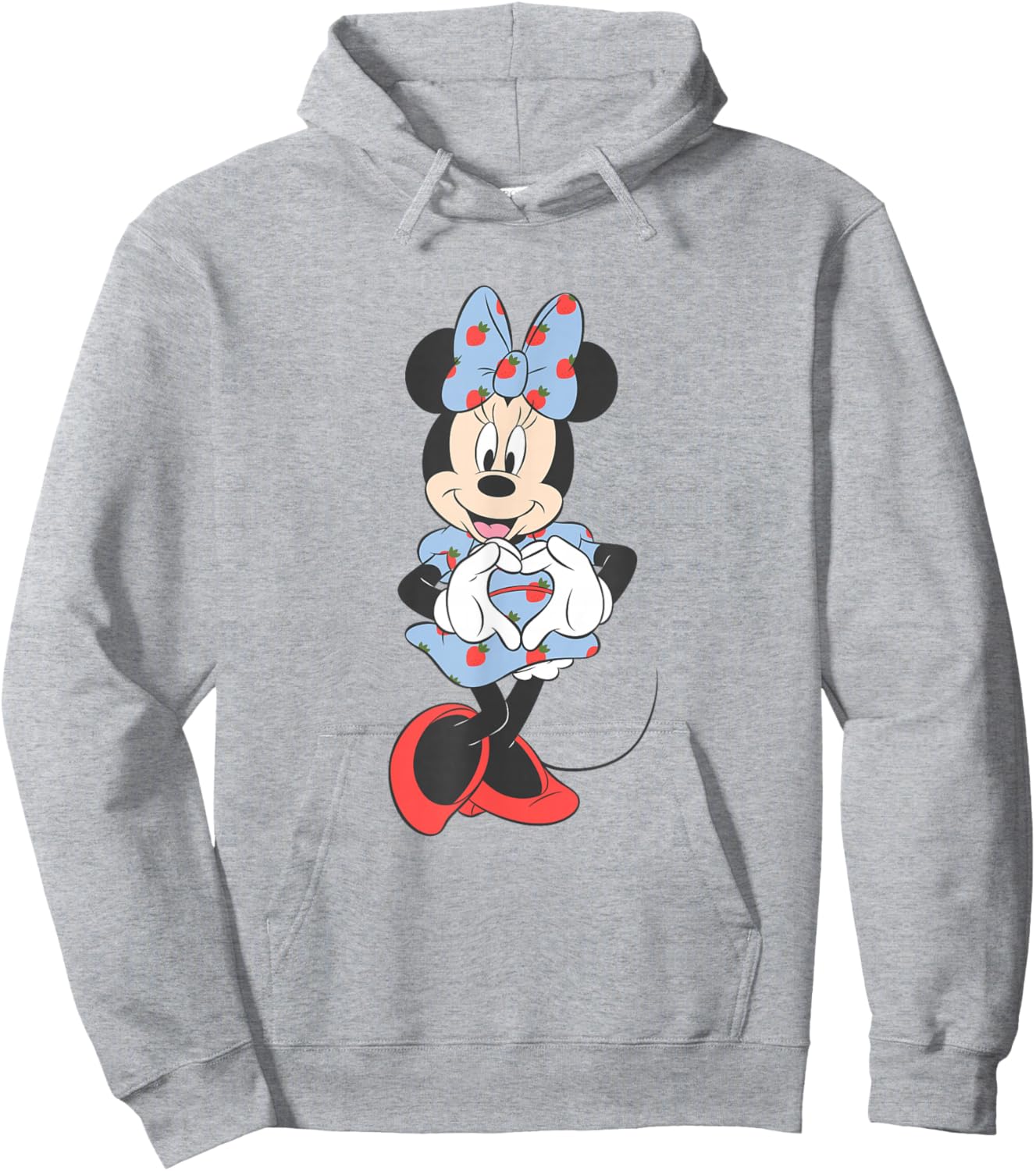Disney Mickey and Friends Minnie Mouse Strawberry Dress Hoodie - Hoodie | Ash