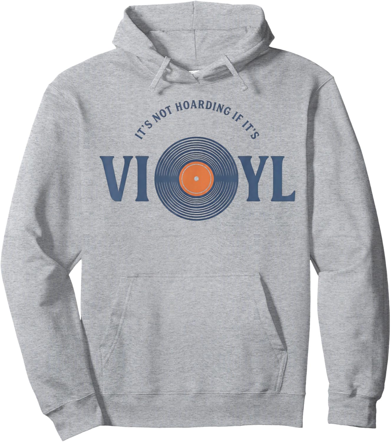 Vinyl Records Lovers It's Not Hoarding If It's Vinyl Hoodie - Hoodie | Ash