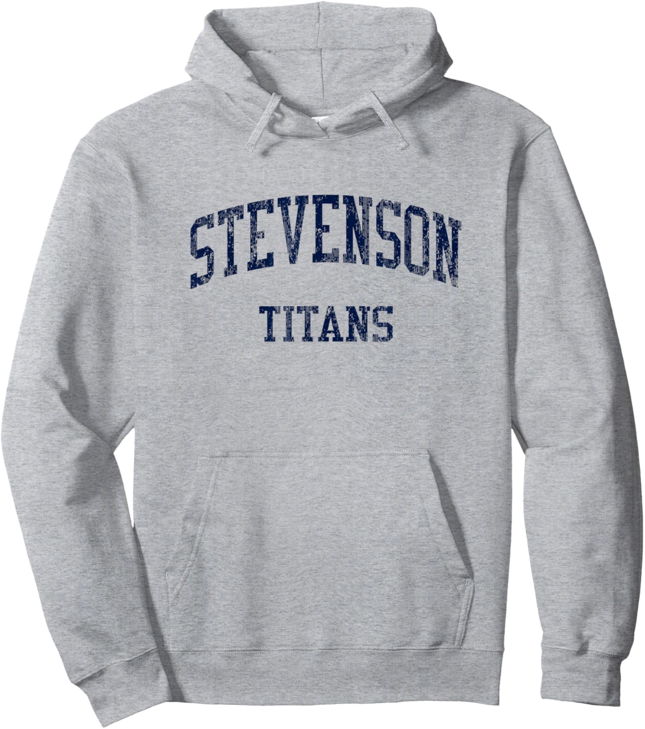 Stevenson High School HS Sterling Heights MI Vintage Sports Hoodie - Hoodie | Ash