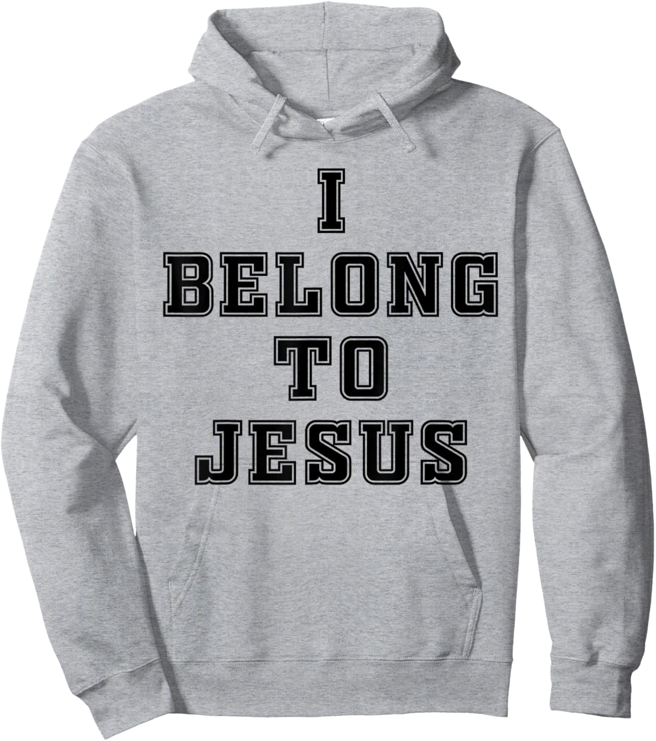 I Belong to Jesus Christian Faith Men Women Kids Hoodie - Hoodie | Ash