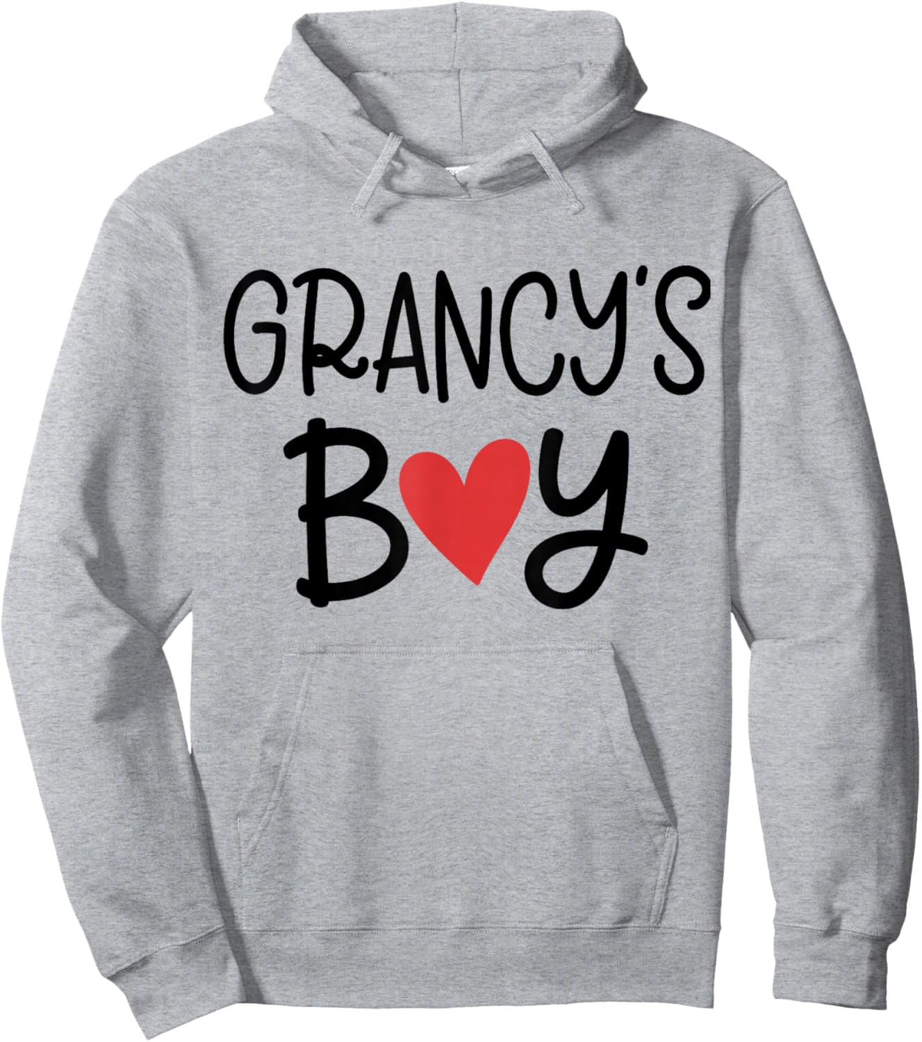 GRANCY’S Boy Favorite Child Grandma Funny Mothers Day Hoodie - Hoodie | Ash