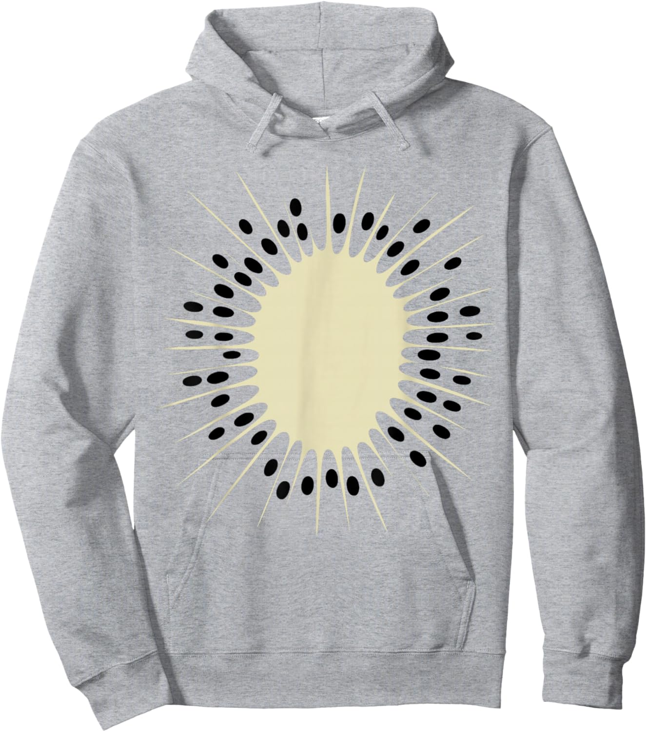 Kiwi Shirt Adult Men Women Kids Fruit Green Kiwi Costume Hoodie - Hoodie | Ash