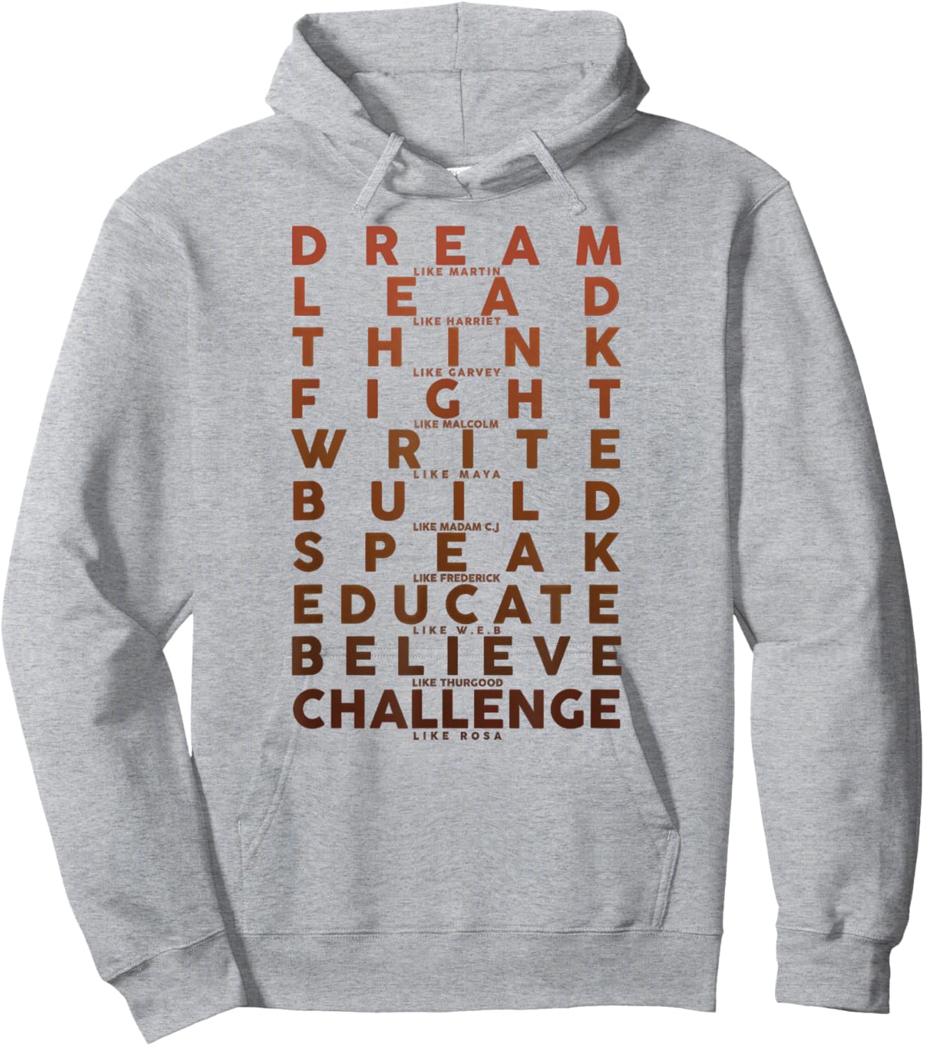 Black History Month Dream Like Martin Hoodie - Hoodie | Ash