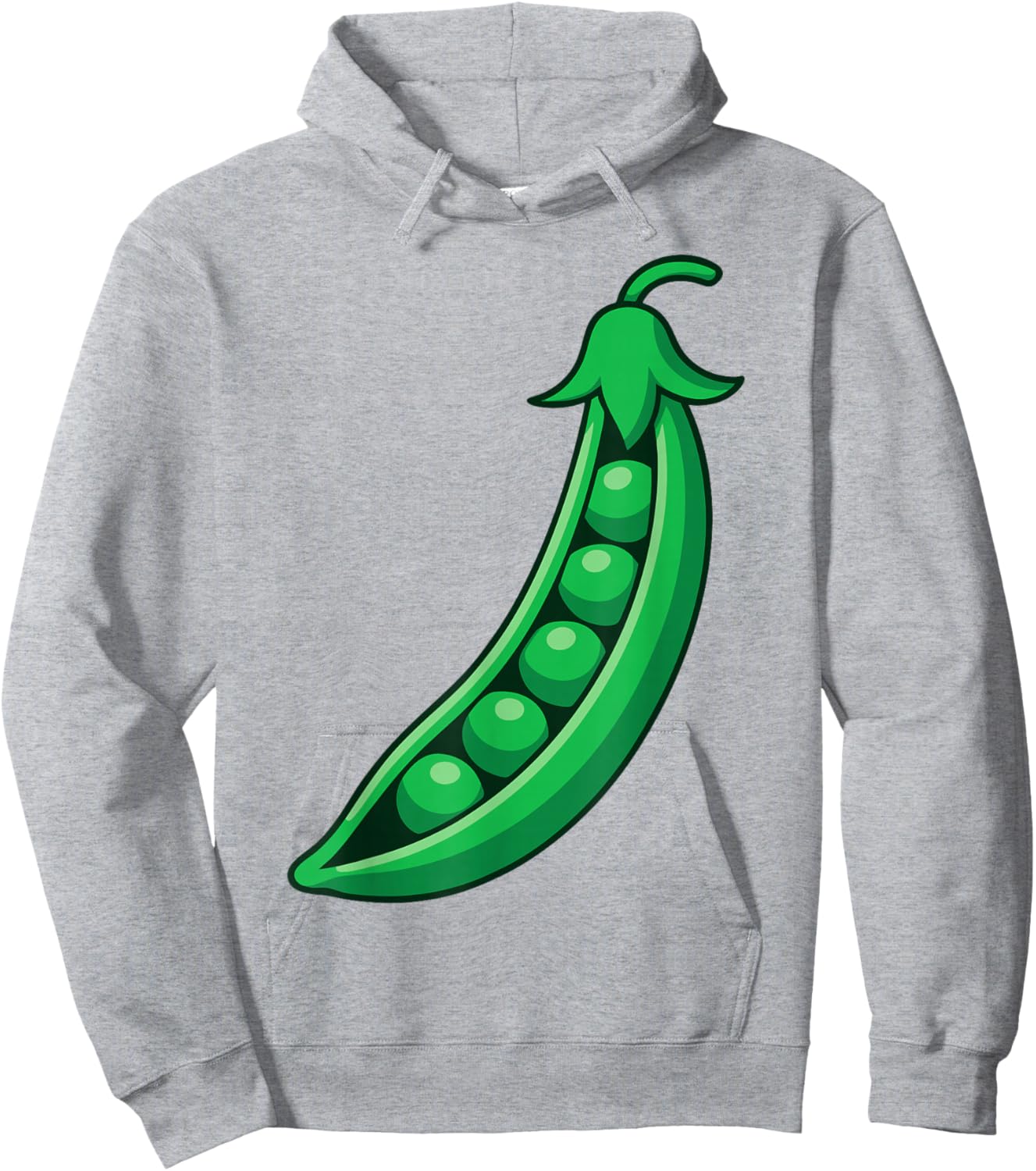 Peas Shirt Adult Kids Men Women Green Peas in A Pod Costume Hoodie - Hoodie | Ash
