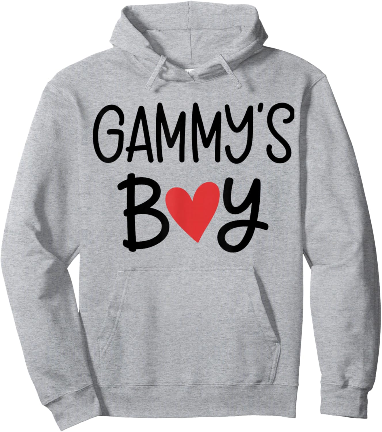 Gammy’S Boy Favorite Child Grandma Funny Mothers Day Hoodie - Hoodie | Ash