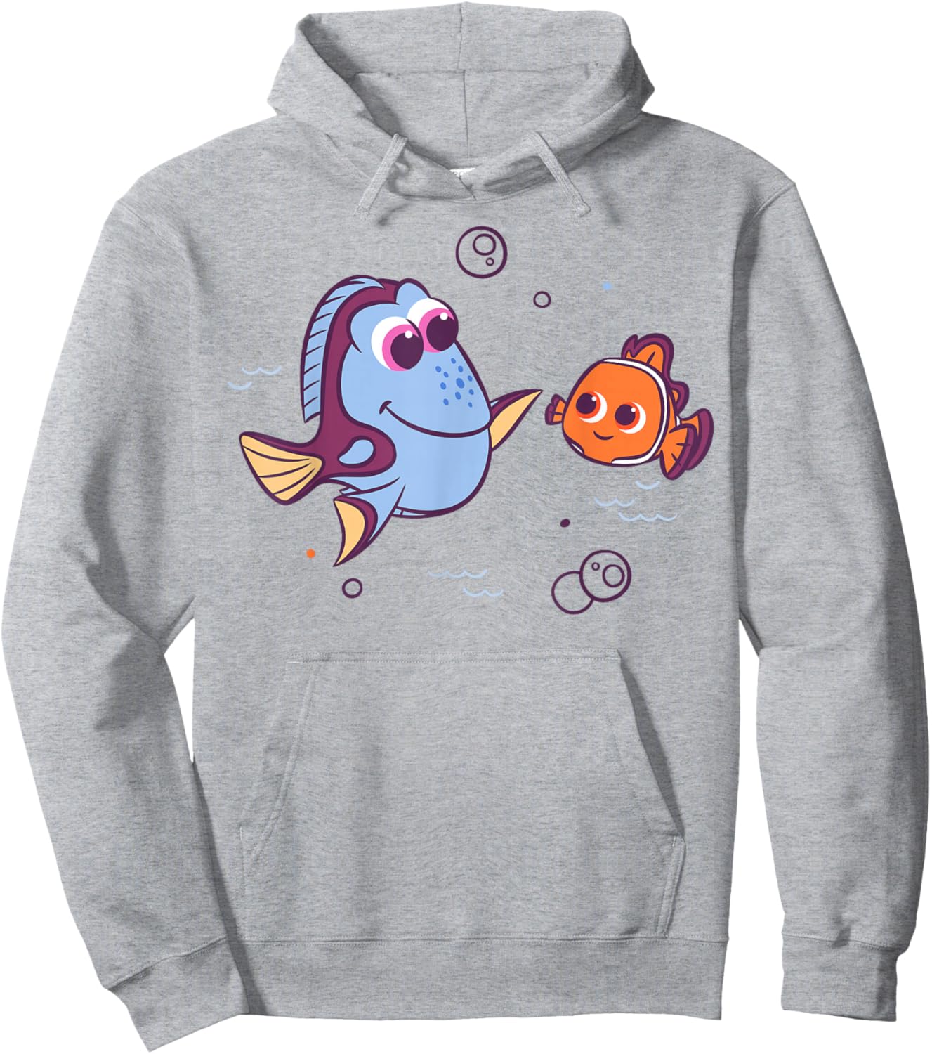 Disney Pixar Finding Nemo Dory and Nemo High Five Cartoon Hoodie - Hoodie | Ash