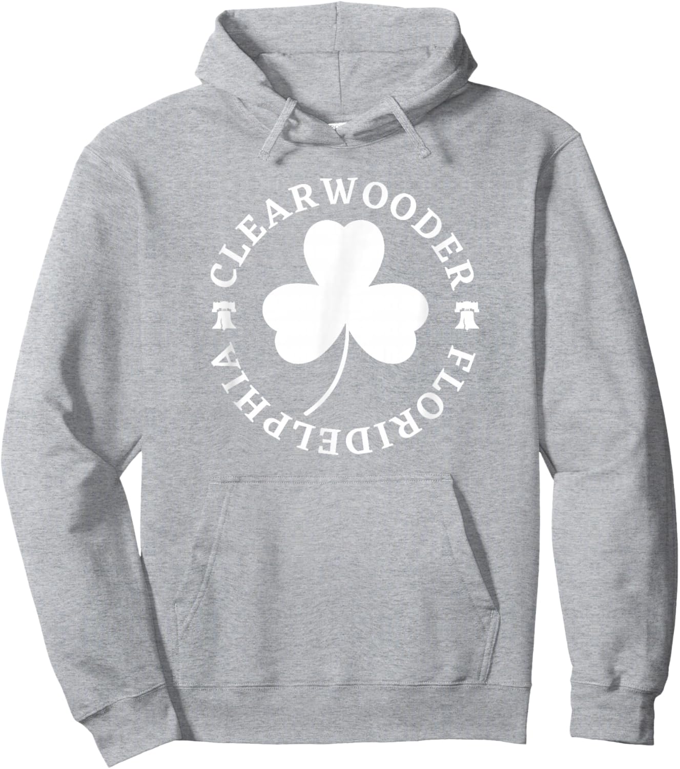 Clearwooder Floridelphia St Patricks Day Philadelphia Philly Hoodie - Hoodie | Ash