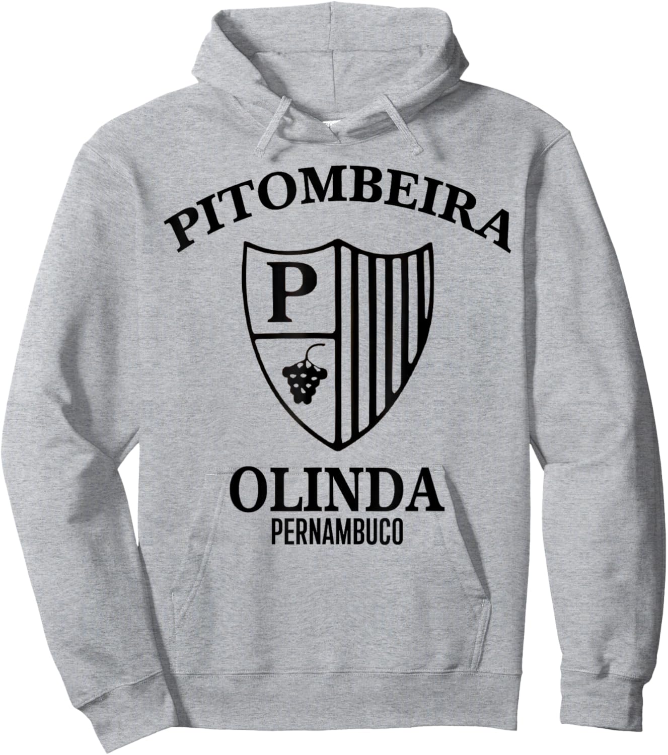 Pitombeira Olinda Pernambuco Hoodie - Hoodie | Ash