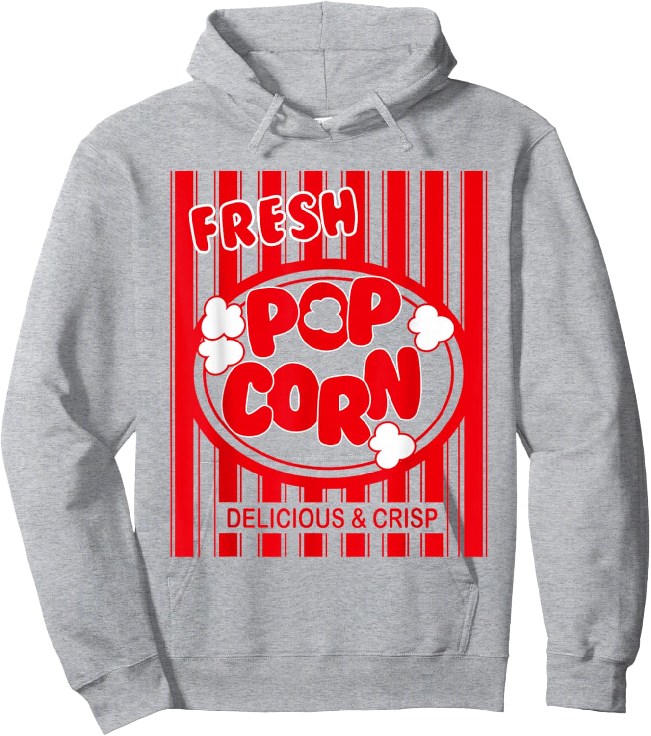Fresh Popcorn Costume for Halloween Hoodie - Hoodie | Ash