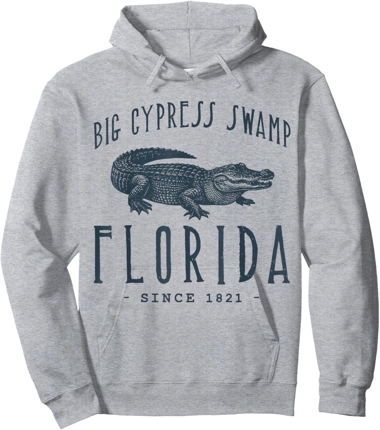 Big Cypress Swamp, Florida Hoodie - Hoodie | Ash
