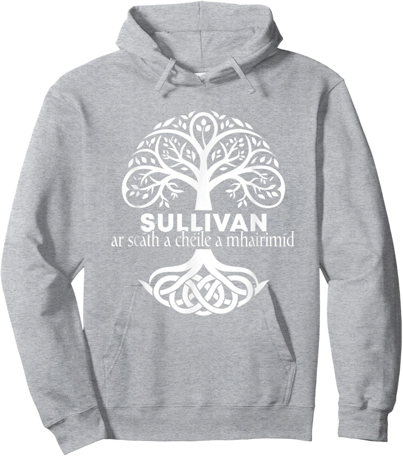 Sullivan Irish Family Name Celtic Irish Roots Hoodie - Hoodie | Ash