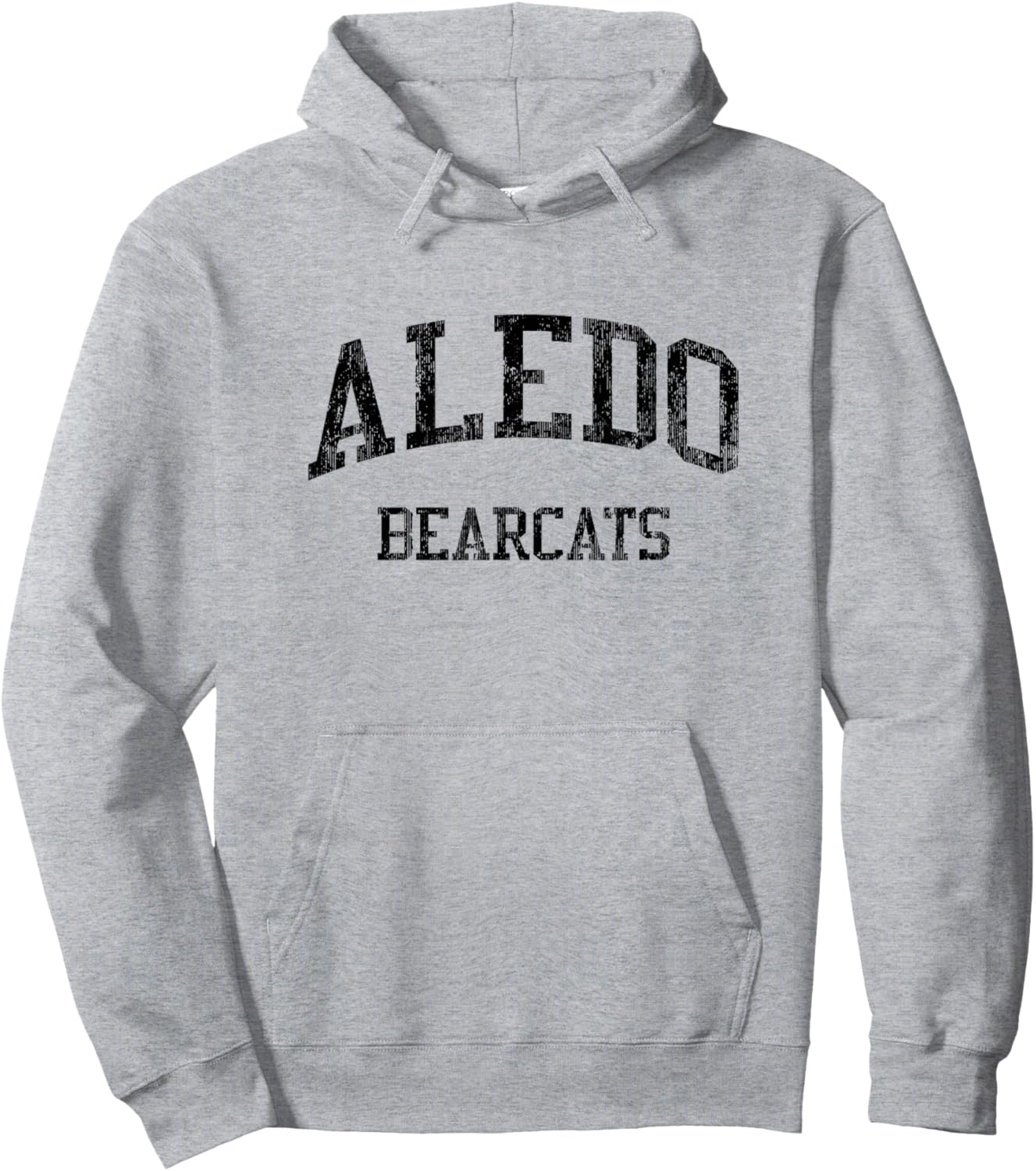 Aledo High School HS Aledo TX Vintage Sports Hoodie - Hoodie | Ash