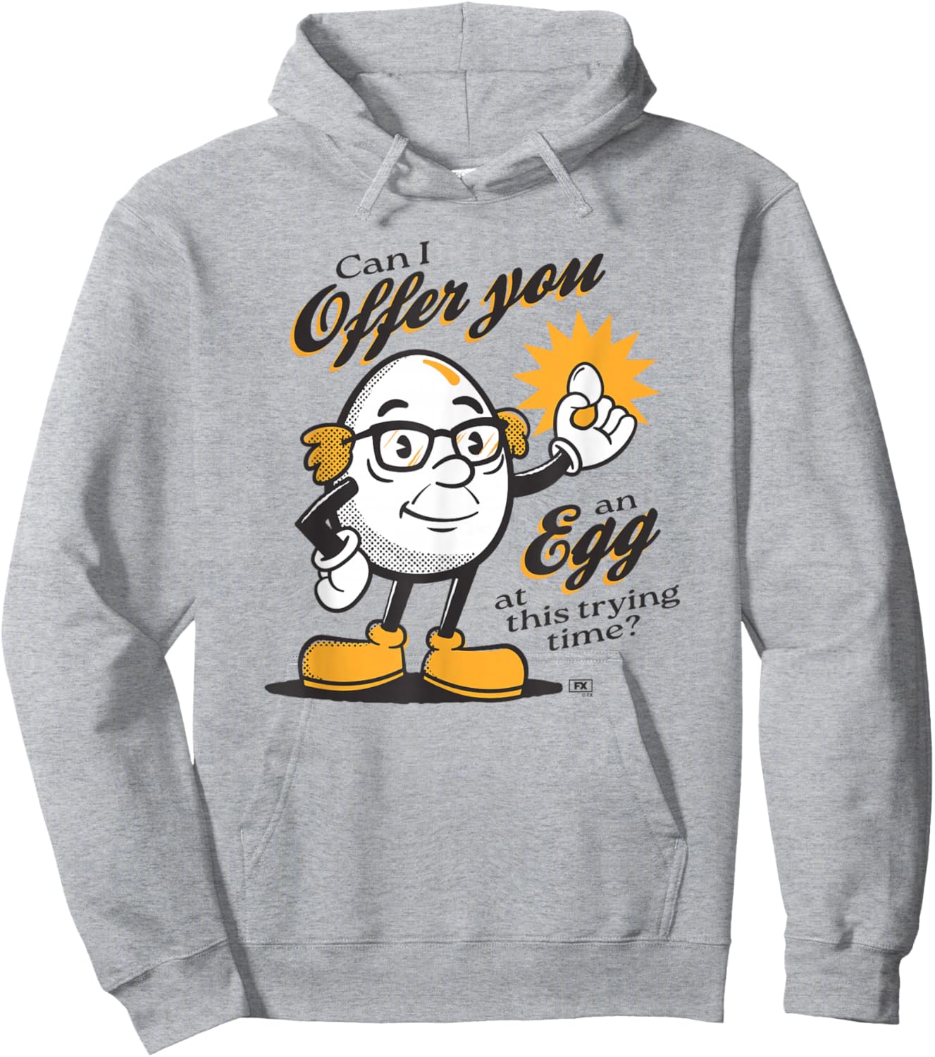 It's Always Sunny Can I Offer You an Egg Frank TV Show Hoodie - Hoodie | Ash