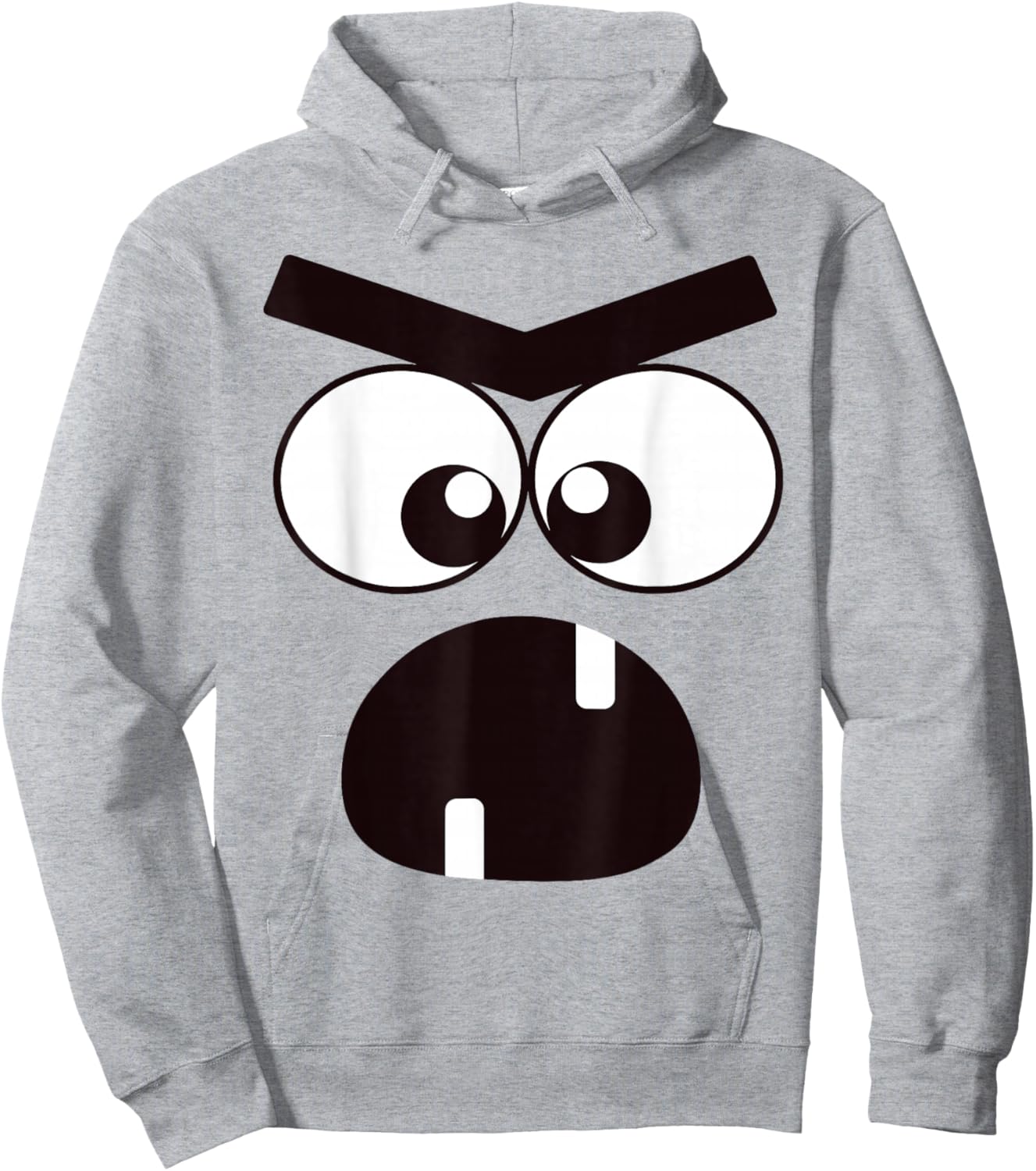 Creepy Carrots Face Halloween Costume Kids Hoodie - Hoodie | Ash