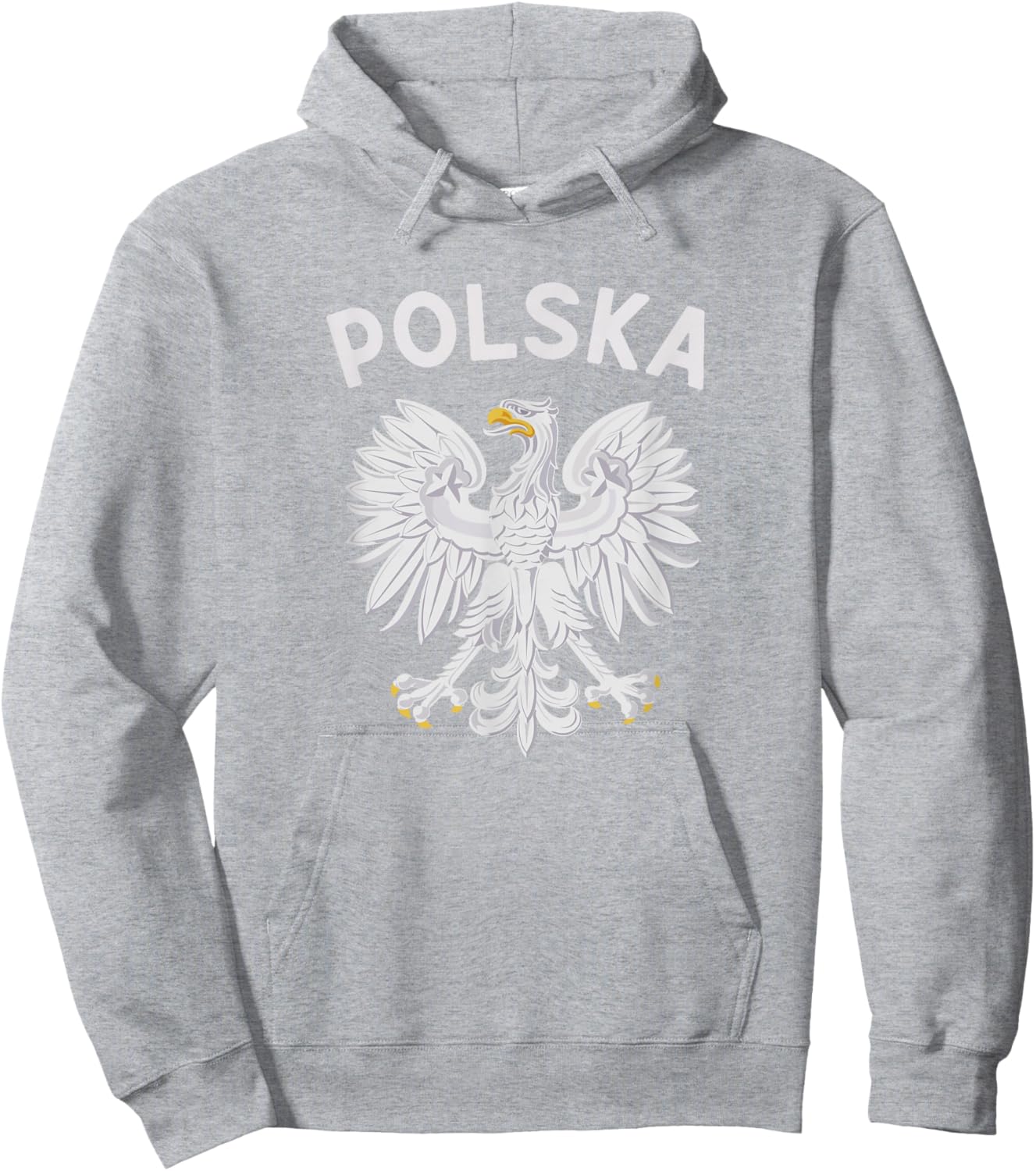Poland Flag Polish Gifts Polska Vacation Krakow Warsaw Hoodie - Hoodie | Ash