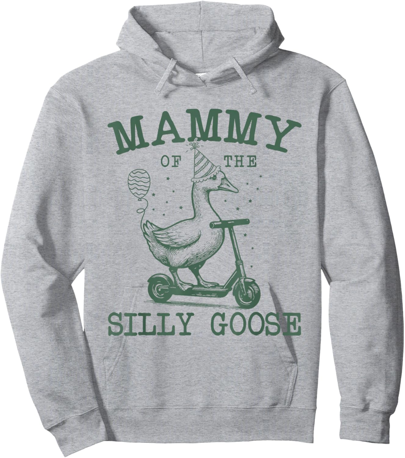 Mammy of The Silly Goose First Birthday Family Matching Hoodie - Hoodie | Ash