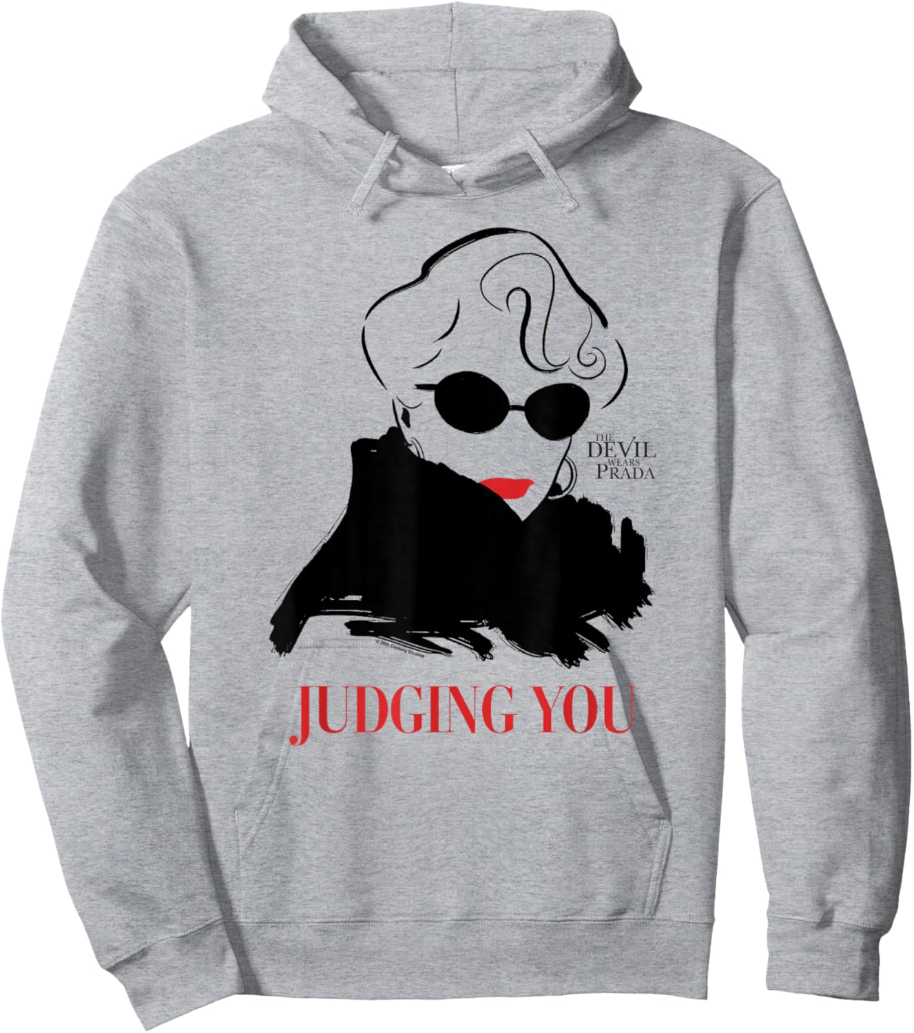 The Devil Wears Prada Judging You Miranda Priestly Pop Art Hoodie - Hoodie | Ash