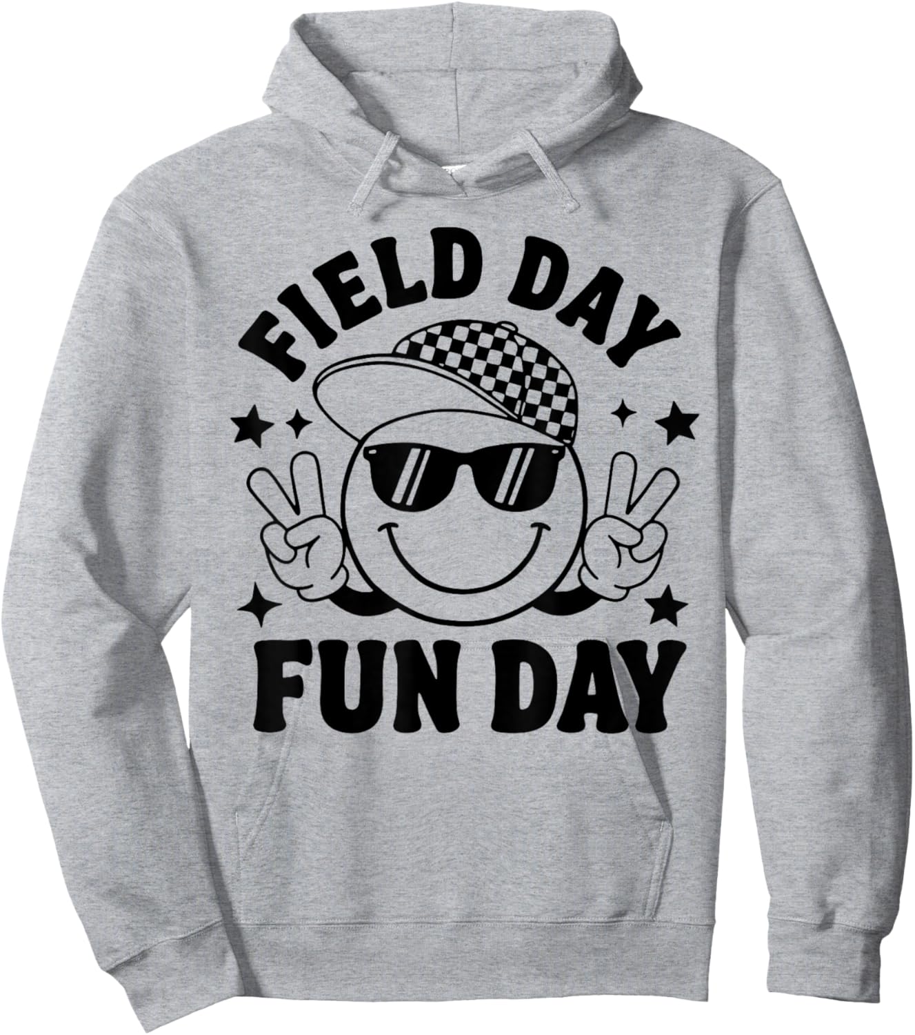 Field Day Fun Day Let The Games Begin Field Trip Boys Girls Hoodie - Hoodie | Ash