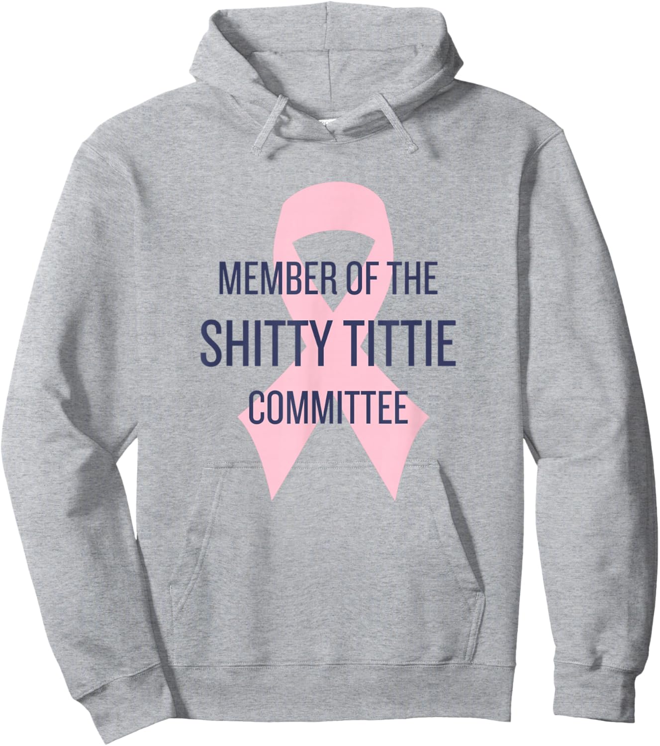 Member of The Shitty Tittie Committee Hoodie - Hoodie | Ash