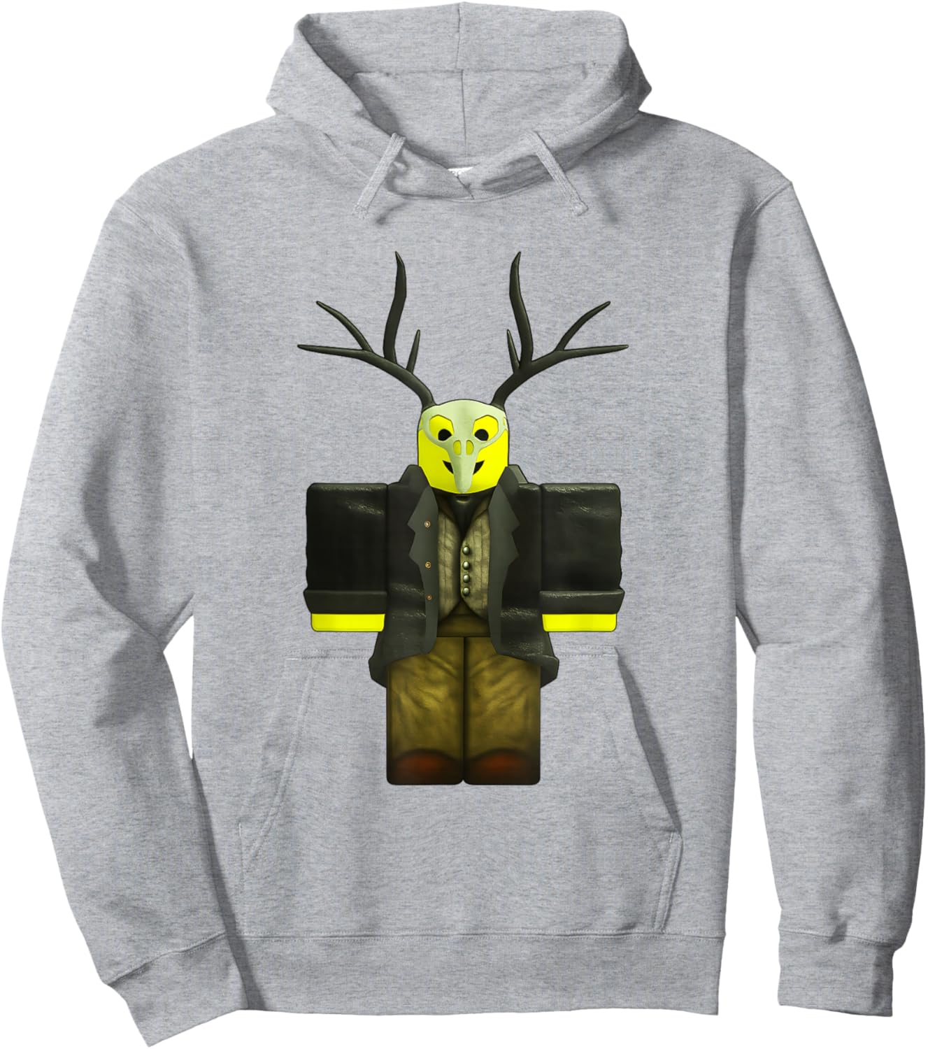 Cultist in The Forest Kids Run 99 Nights Halloween Escape Hoodie - Hoodie | Ash