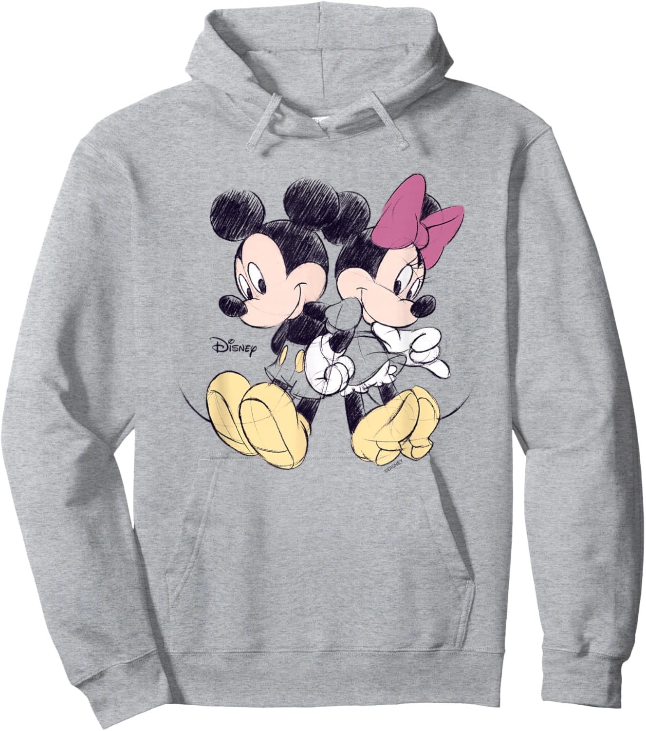 Disney Mickey and Friends Minnie Sketch Art Hoodie - Hoodie | Ash