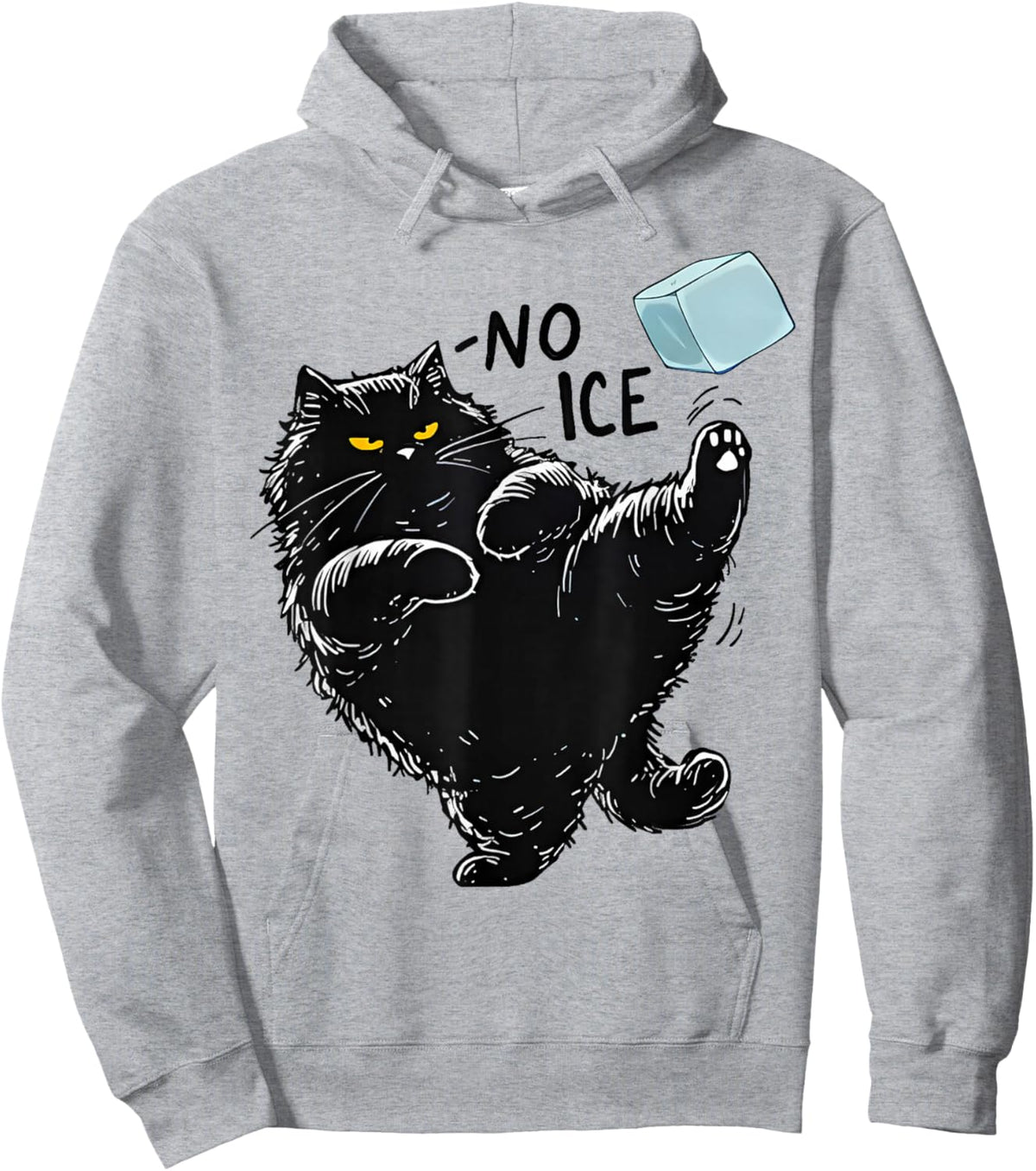T-Shirt Hoodie - Hoodie | Ash